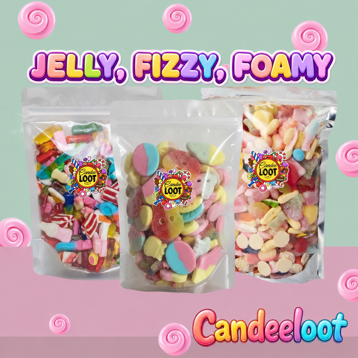 JELLY, FIZZY & FOAMY