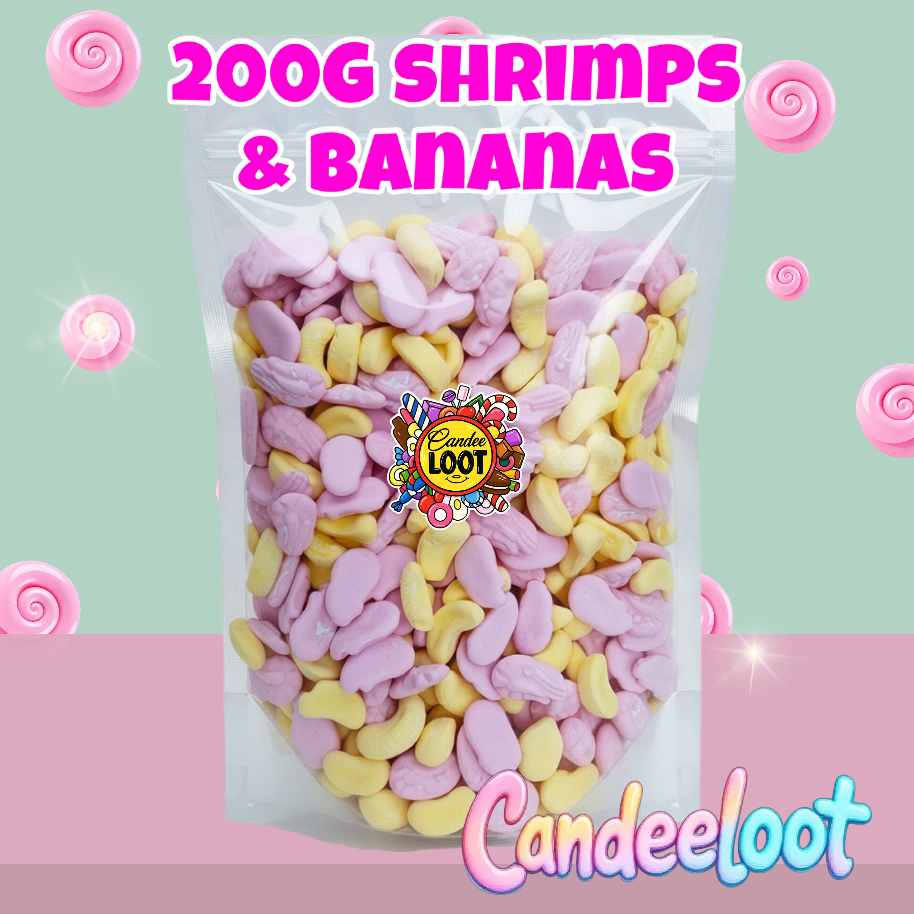 200G SHRIMPS & BANANA’S