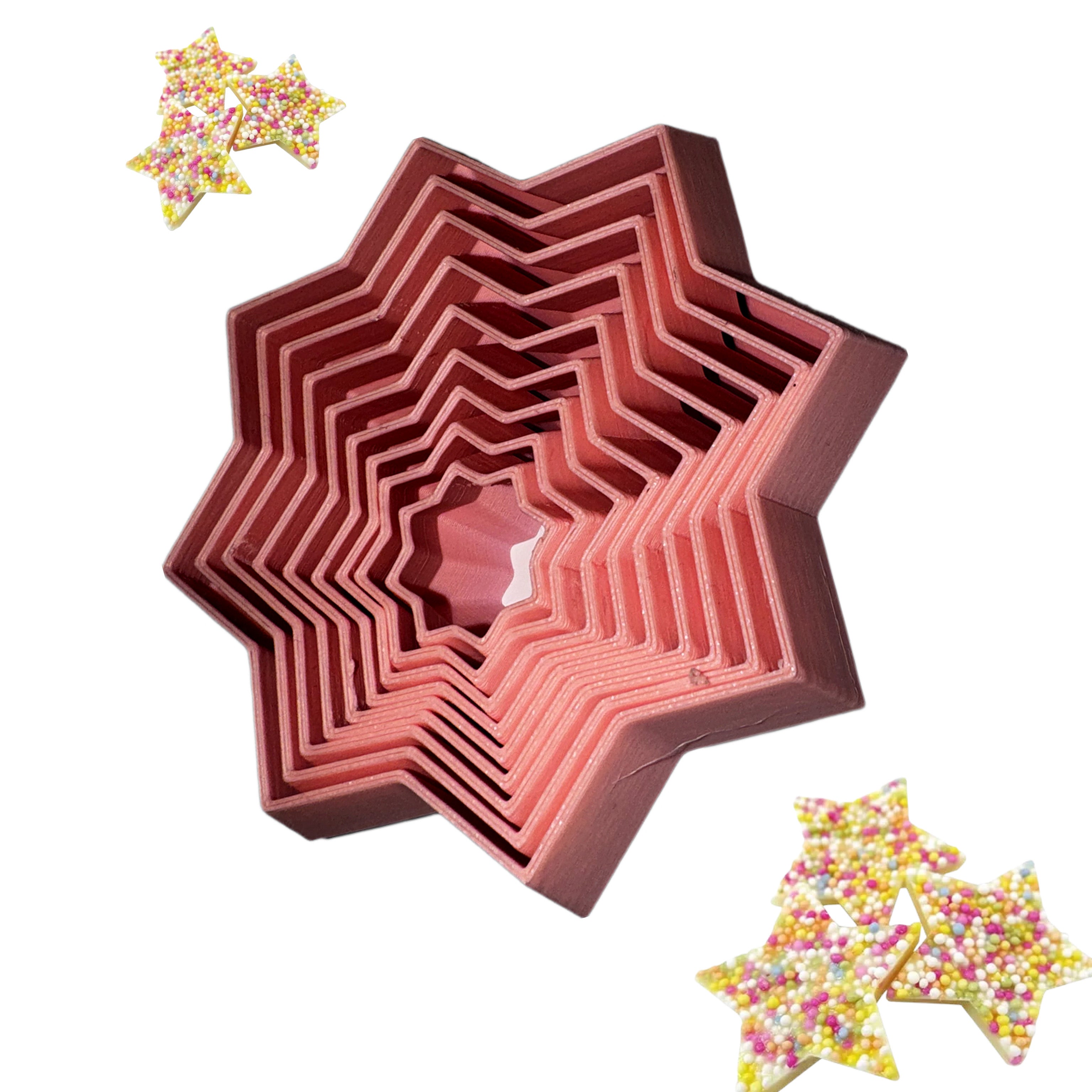 STAR FIDGET-sensory toy pink