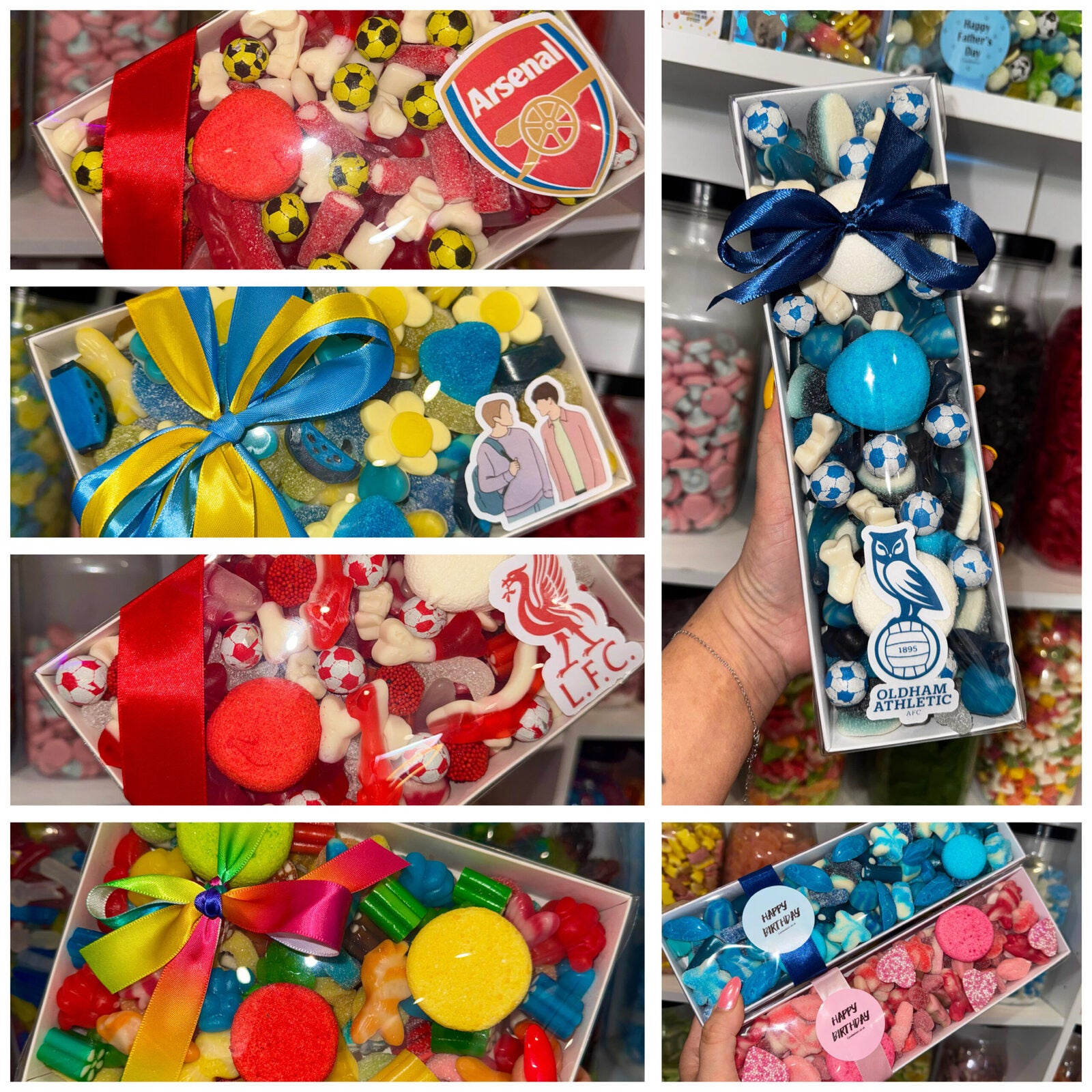 800G OCCASION BOX-football/birthday/thank you gift-PLEASE leave a note