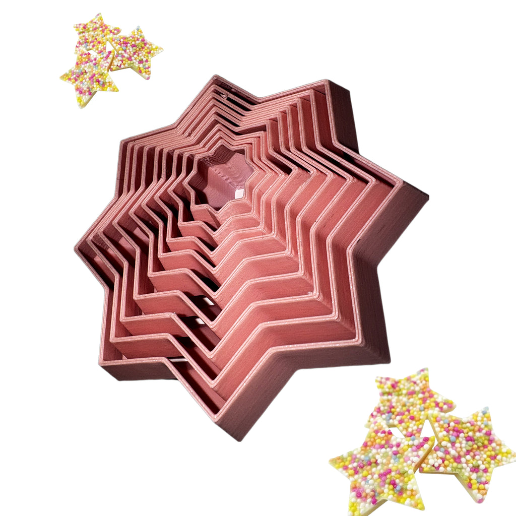 STAR FIDGET-sensory toy pink