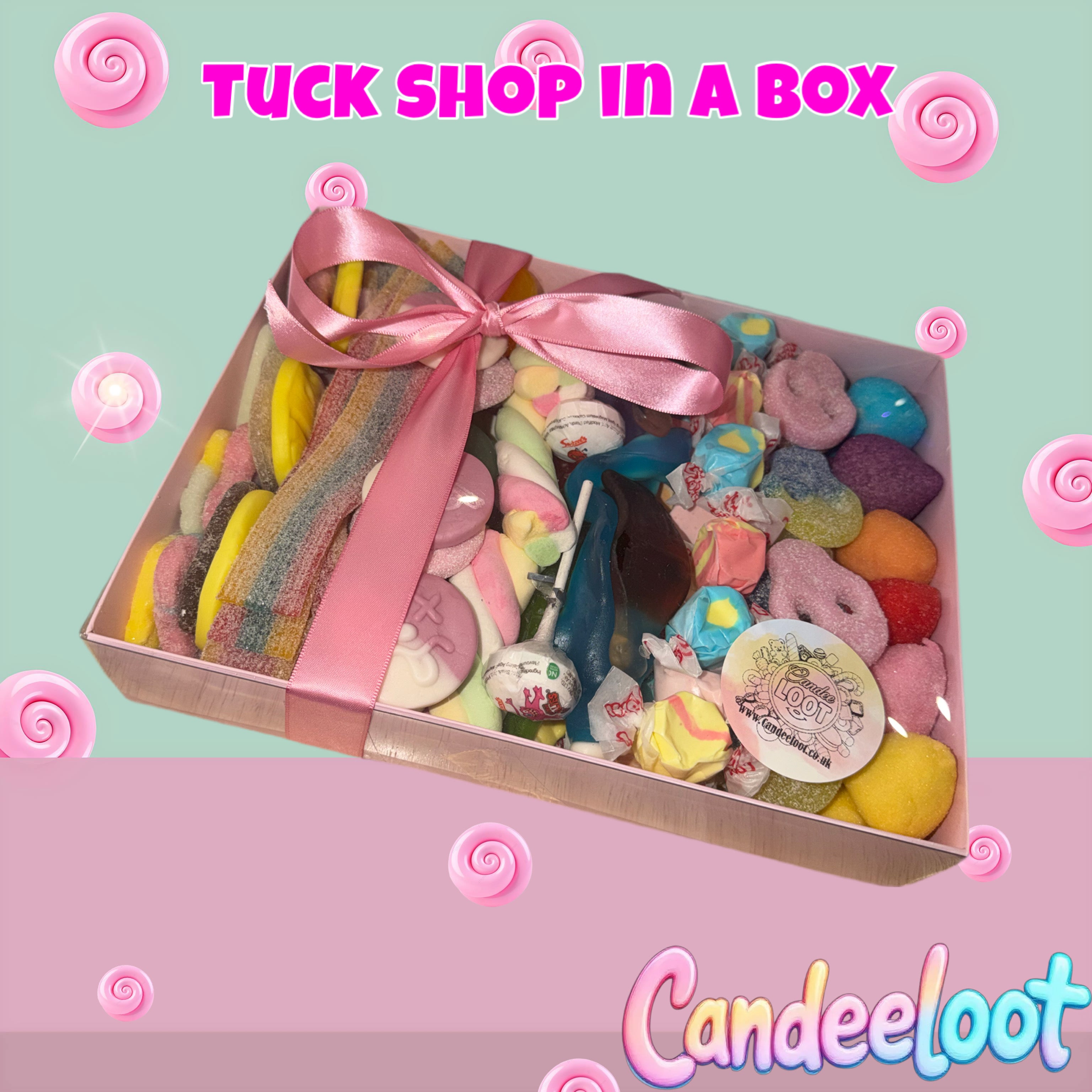 MEDIUM  TUCK SHOP IN A BOX/ PINK BOX ONLY