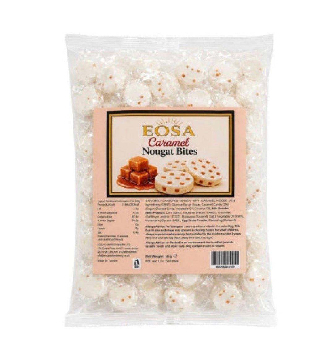 NEW NOUGAT BITES-100G per option