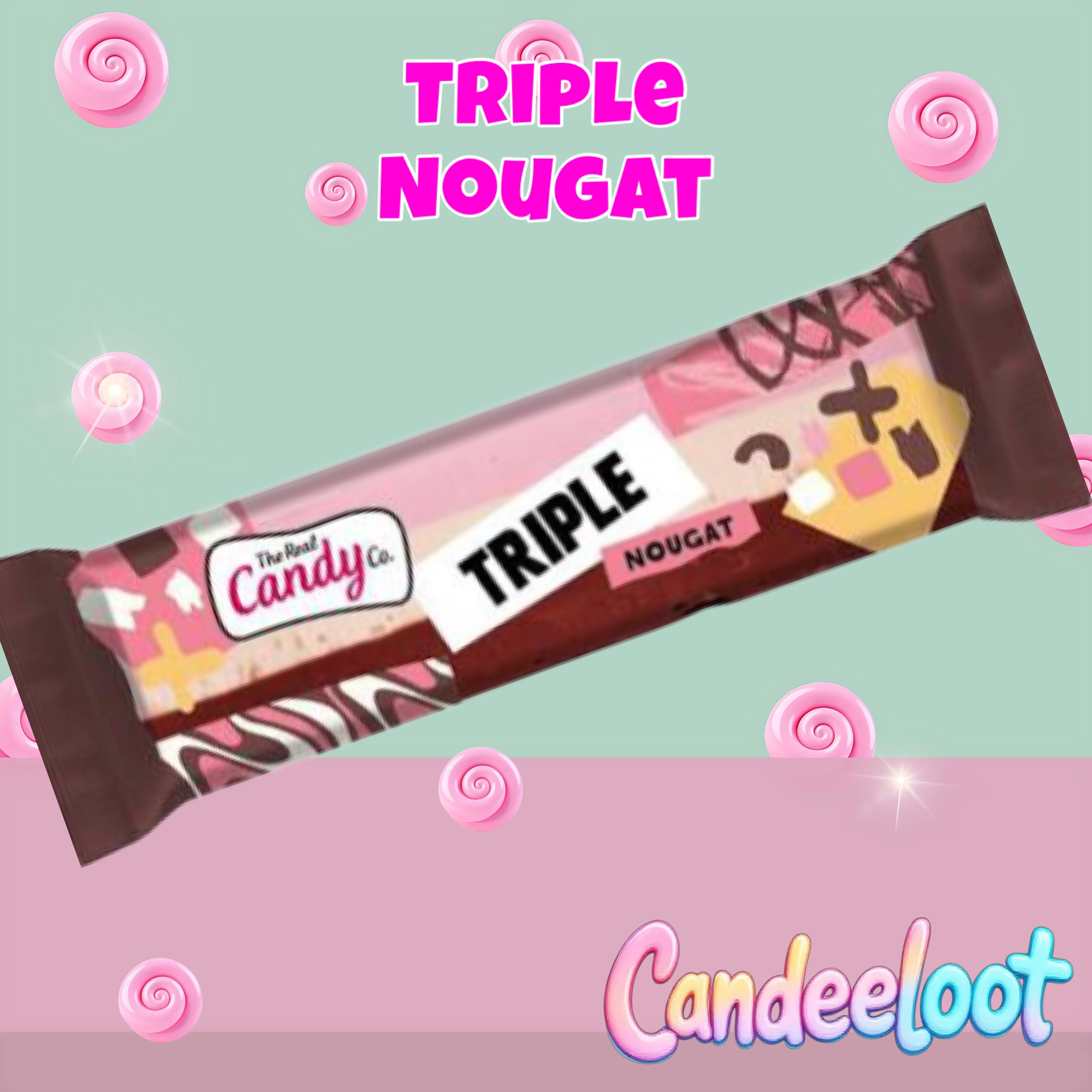 CANDY CO BARS NOUGAT/PEANUT BRITTLE