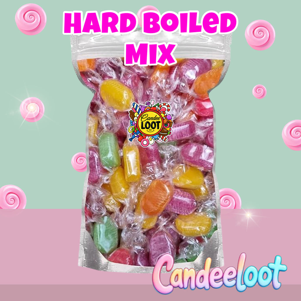 Build your own HARD BOILED sweet mix 100G  per choice- in same pouch