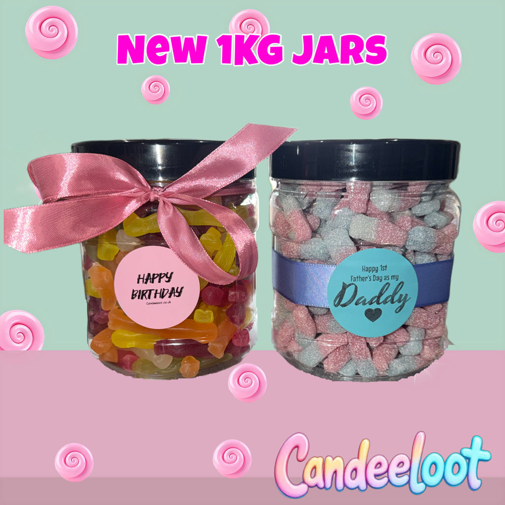 NEW 1KG SWEET JAR