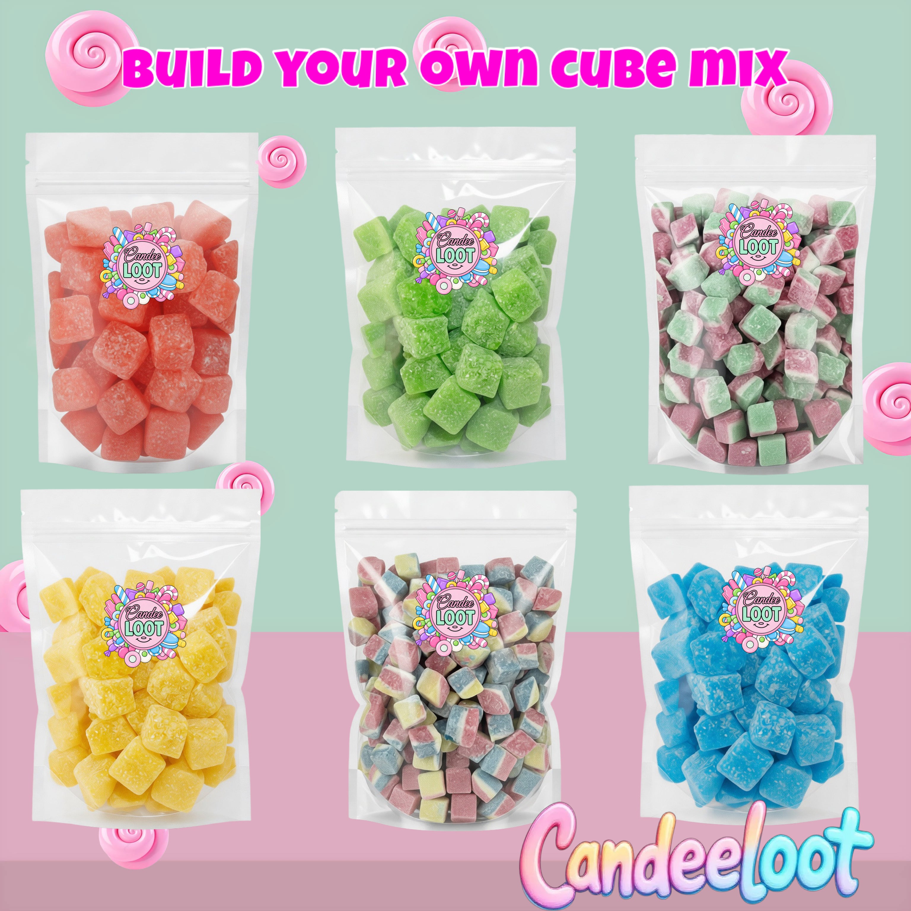 BUILD YOUR OWN CUBE MIX 100g-hard boiled