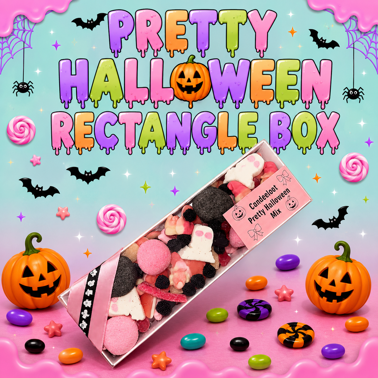 PINK HALLOWEEN BOX-rectangle