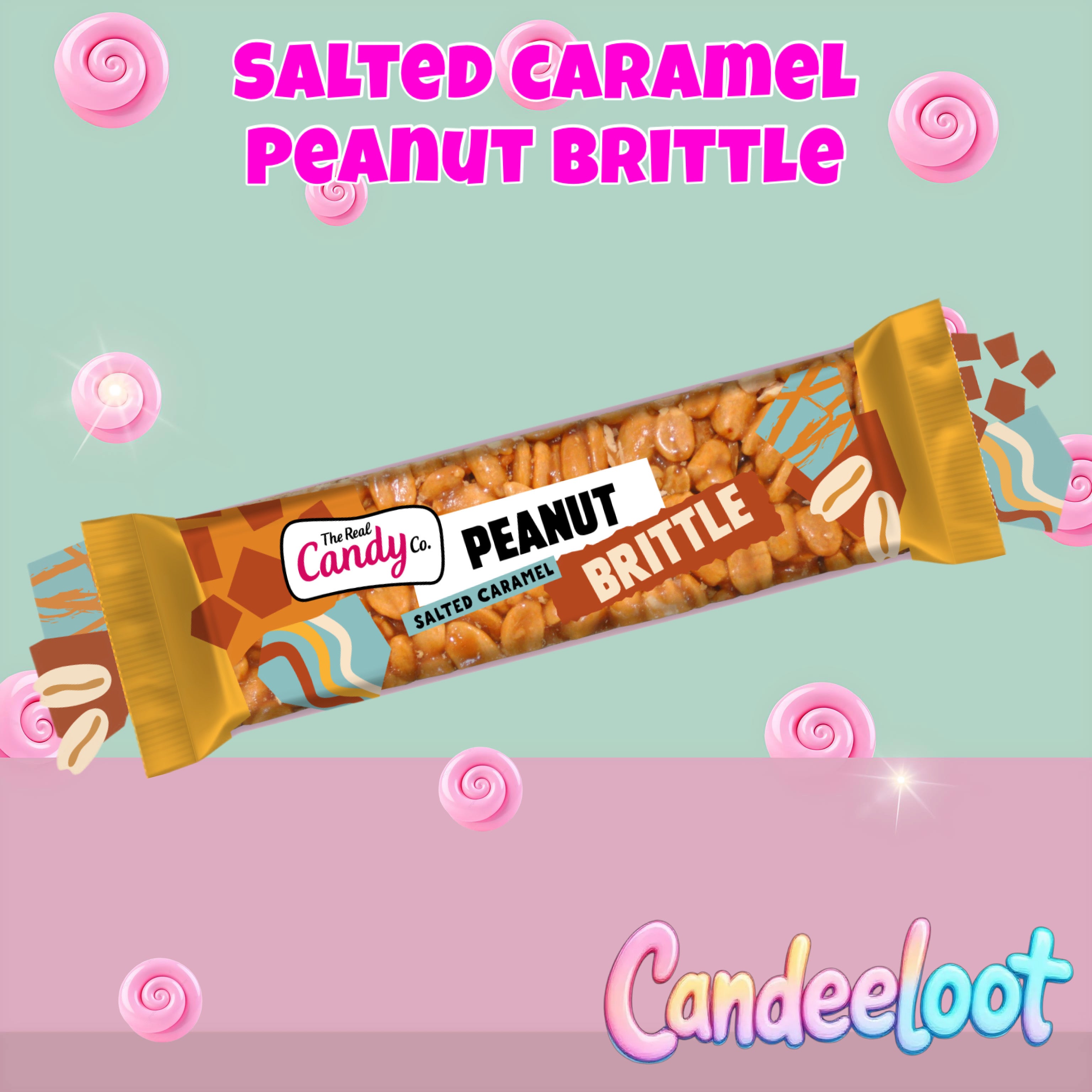 CANDY CO BARS NOUGAT/PEANUT BRITTLE