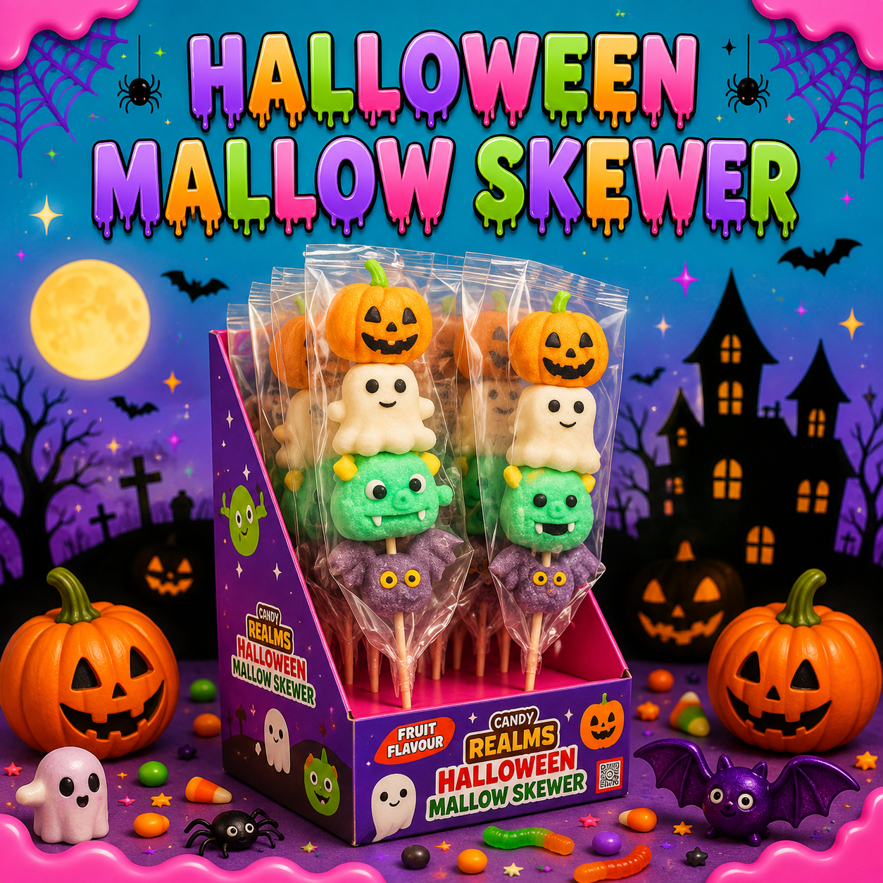 HALLOWEEN MALLOW SKEWER