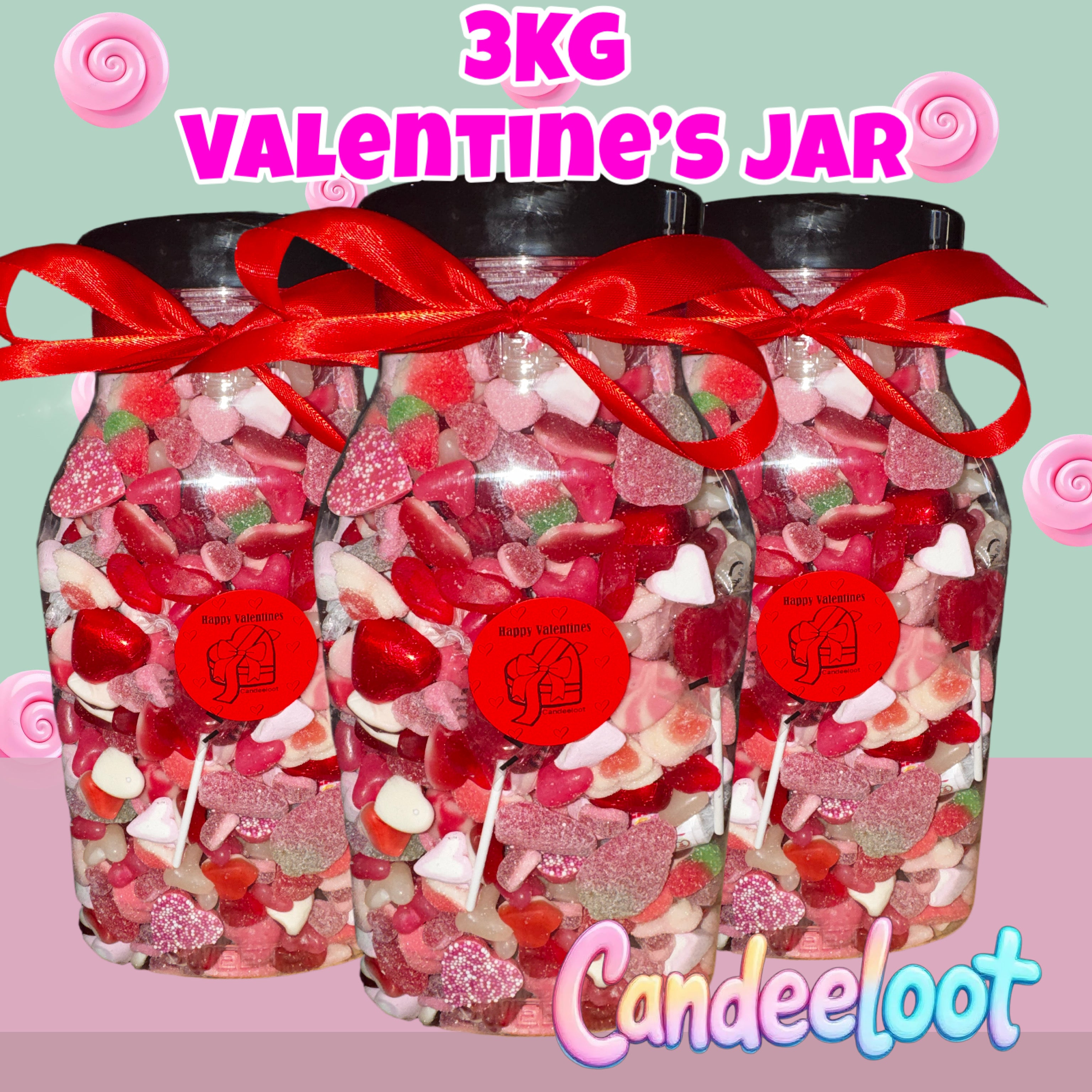 Large Fill a jar 3KG +extra