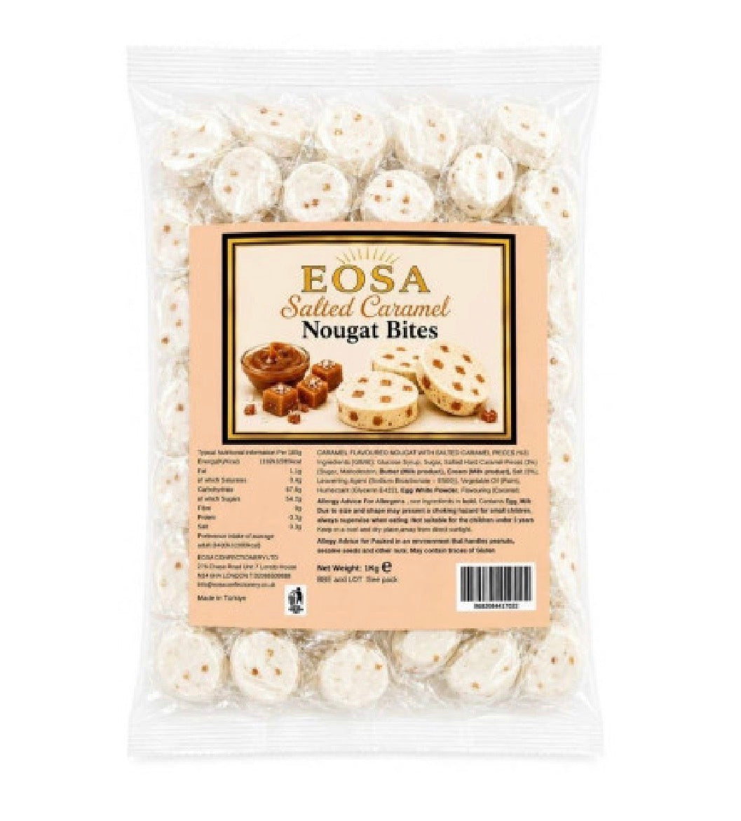 NEW NOUGAT BITES-100G per option