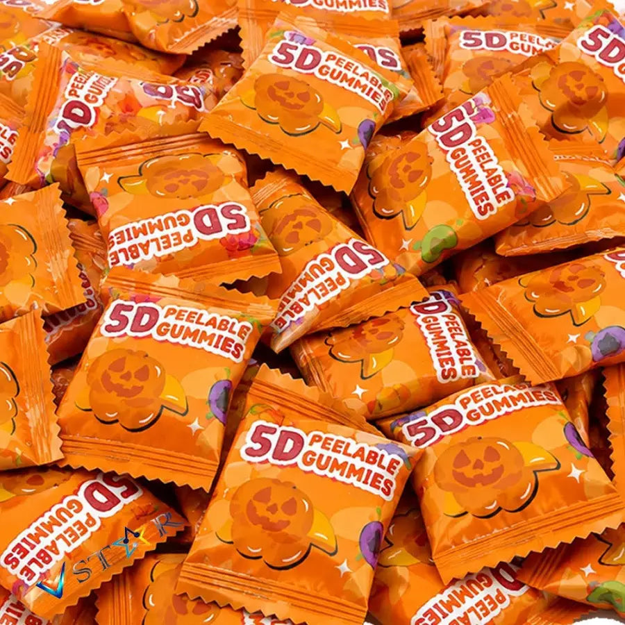 NEW 5D PEELABLE PUMPKINS