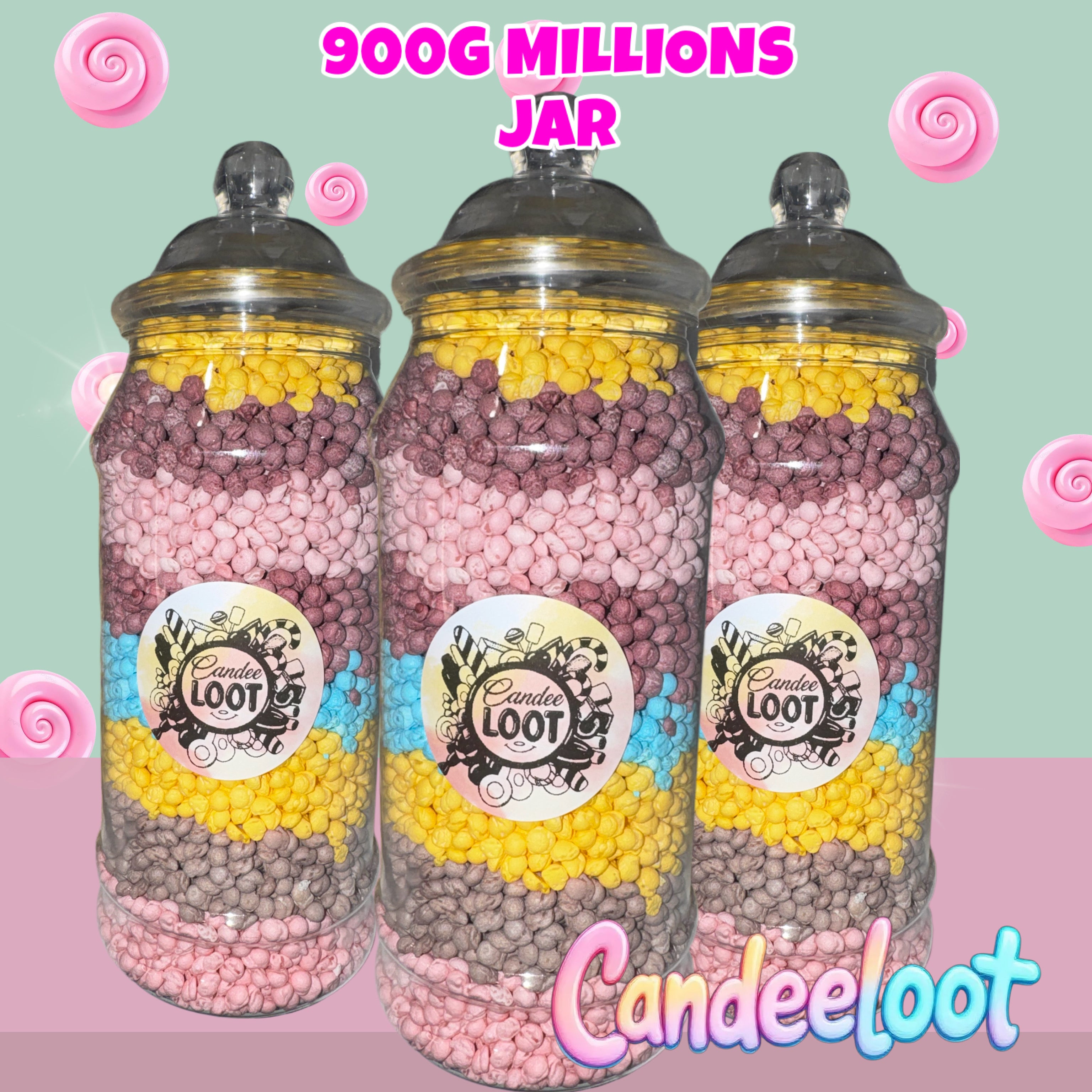 700g Victorian jar of sweets