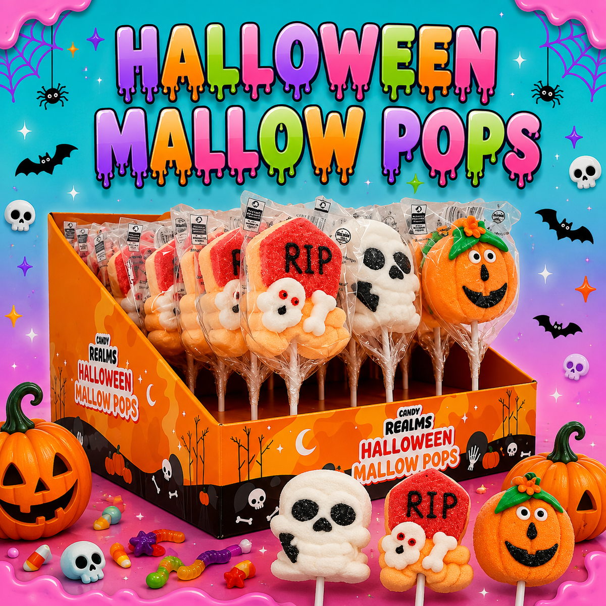 SINGLE HALLOWEEN MALLOW POP
