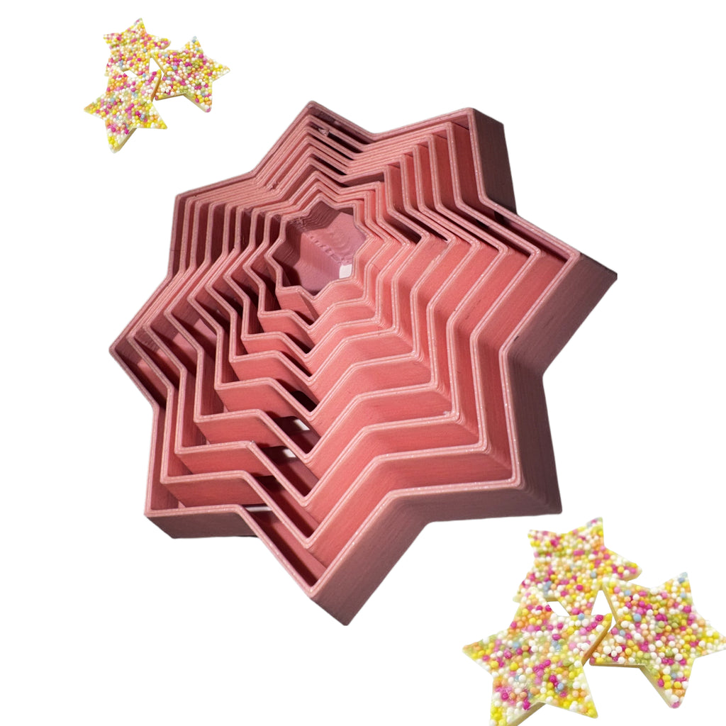 STAR FIDGET-sensory toy pink