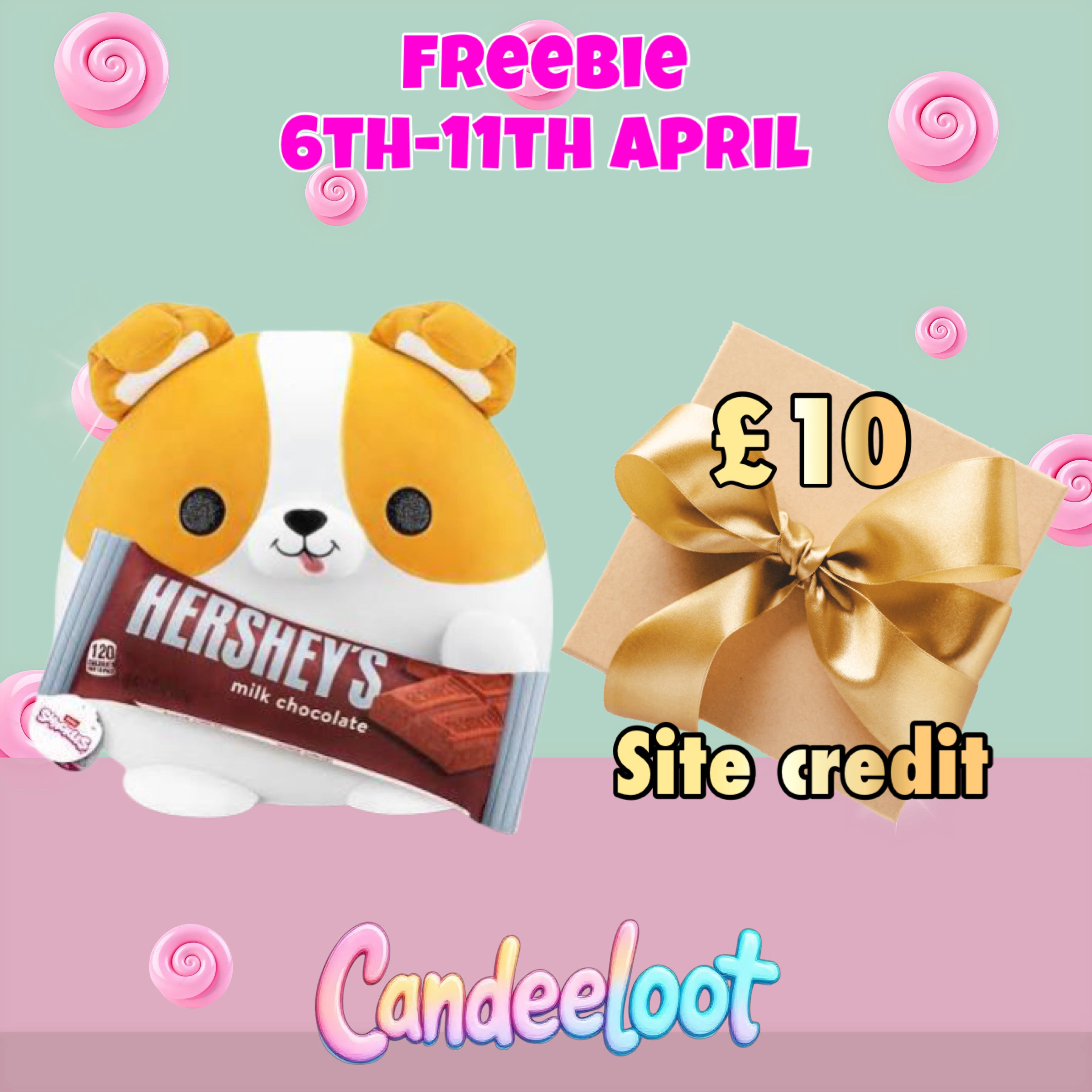 FREEBIE ENTRY-add to basket for every £10 spend 💞 exc p&p