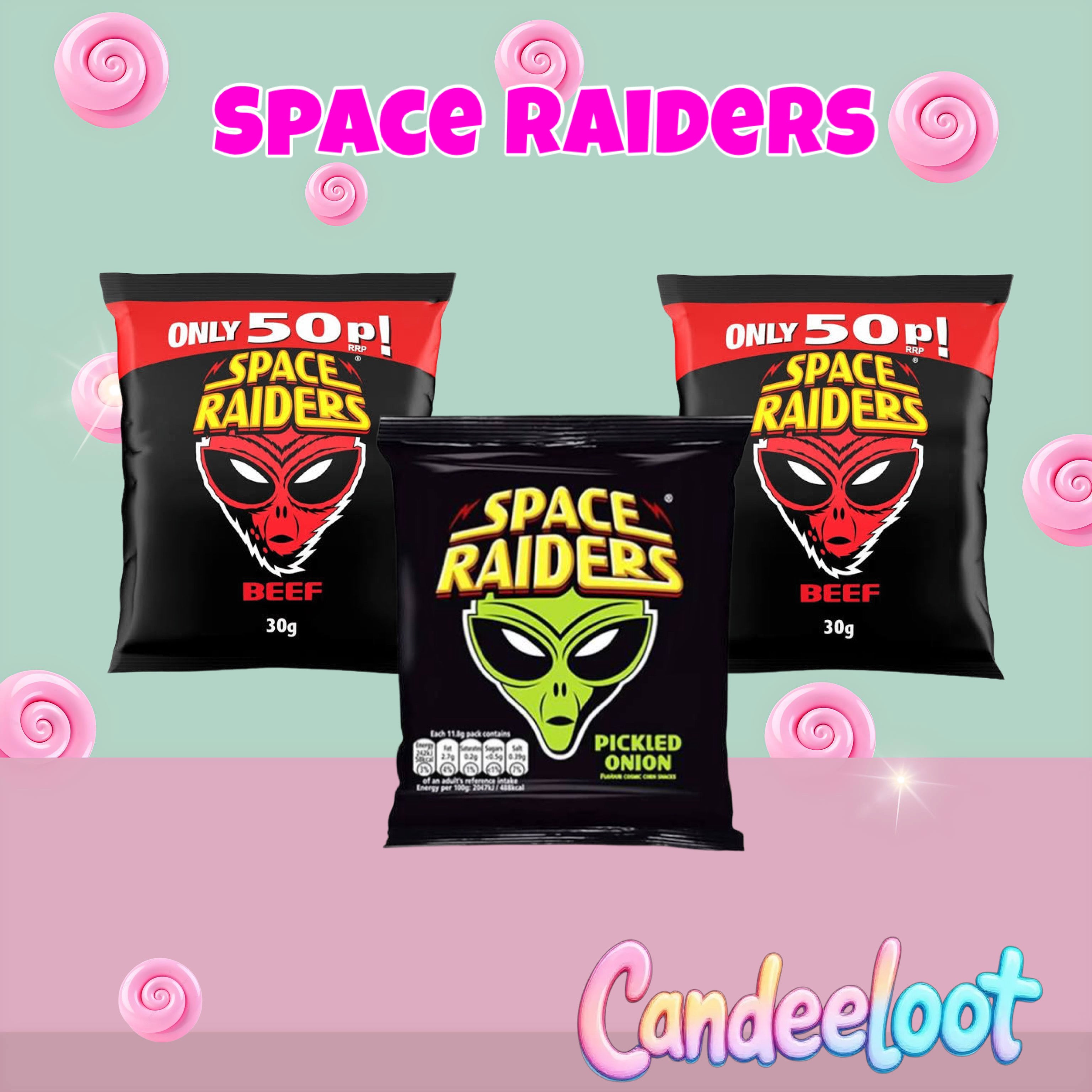 SPACE RAIDERS x1