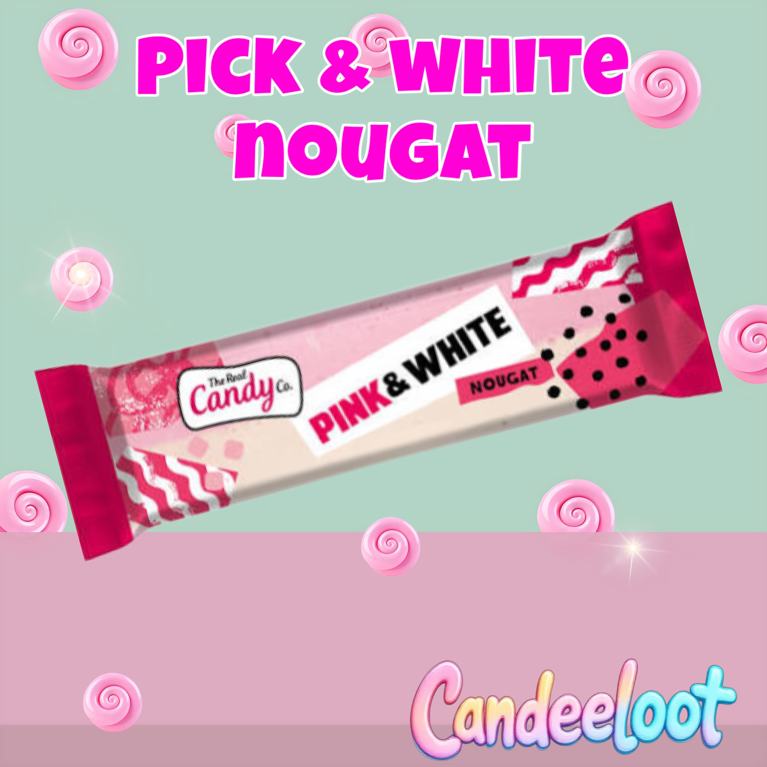 CANDY CO BARS NOUGAT/PEANUT BRITTLE