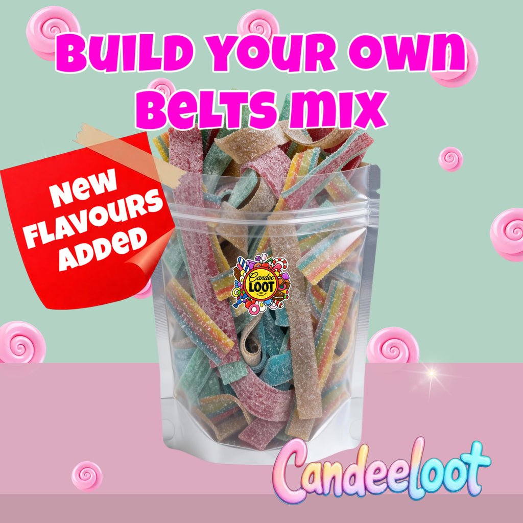 BUILD YOUR OWN BELTS MIX-100g of each option