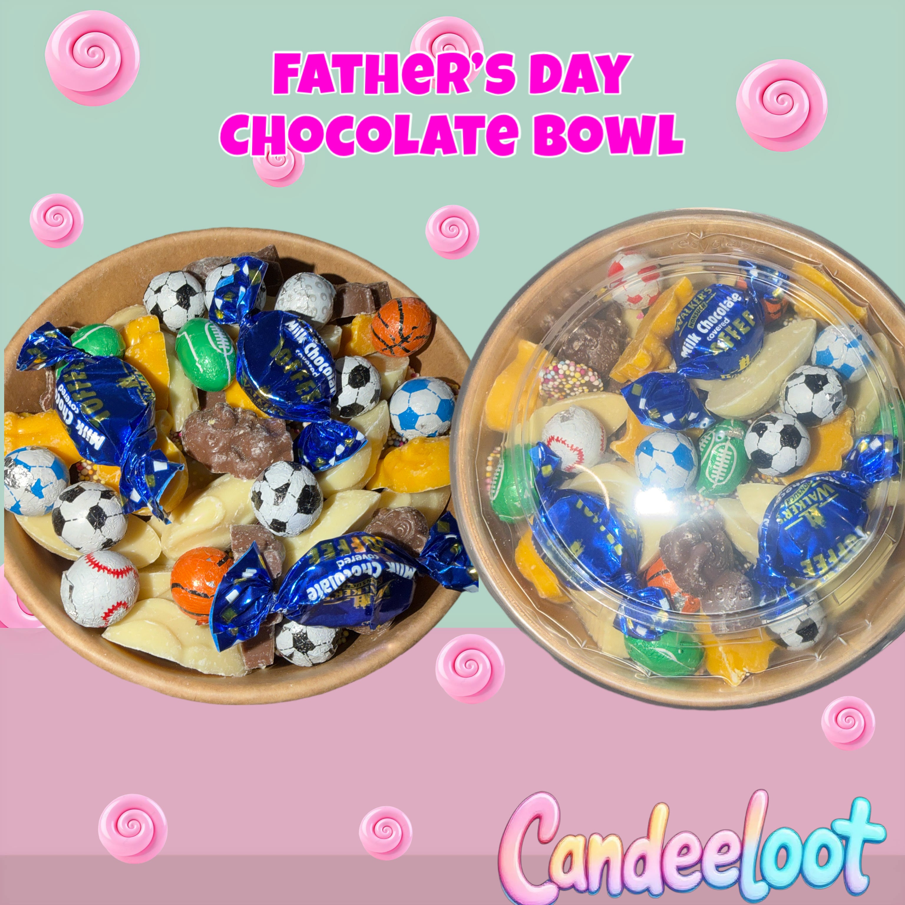 600G FATHER’S DAY CHOCOLATE BOWL