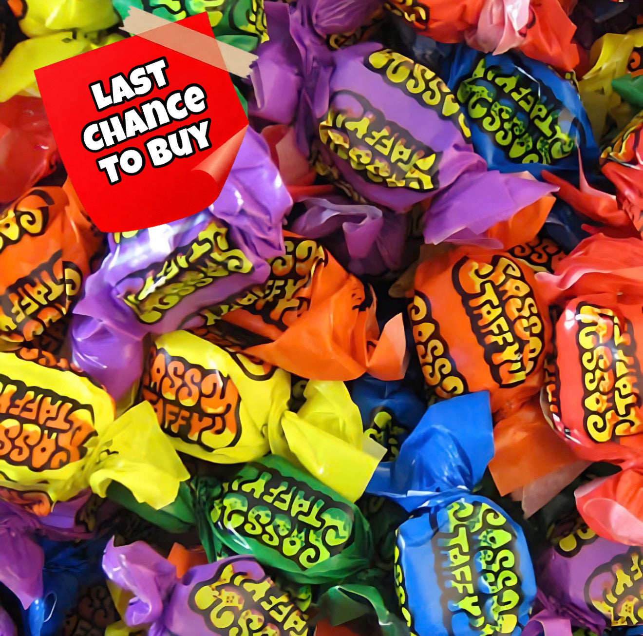 BUILD YOUR OWN SALT WATER TAFFY 100G PER OPTION