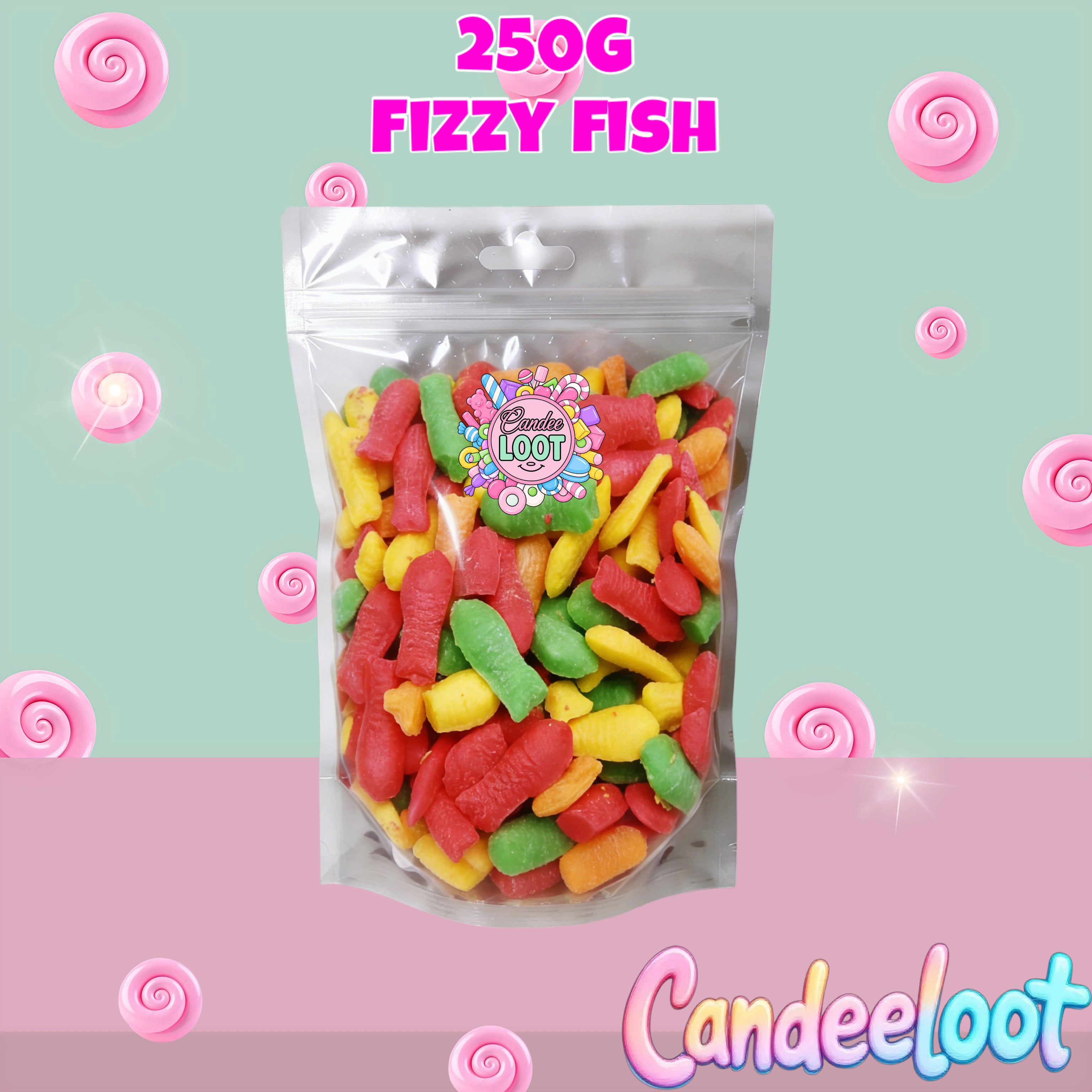 BRAYS FIZZY FISH 250G