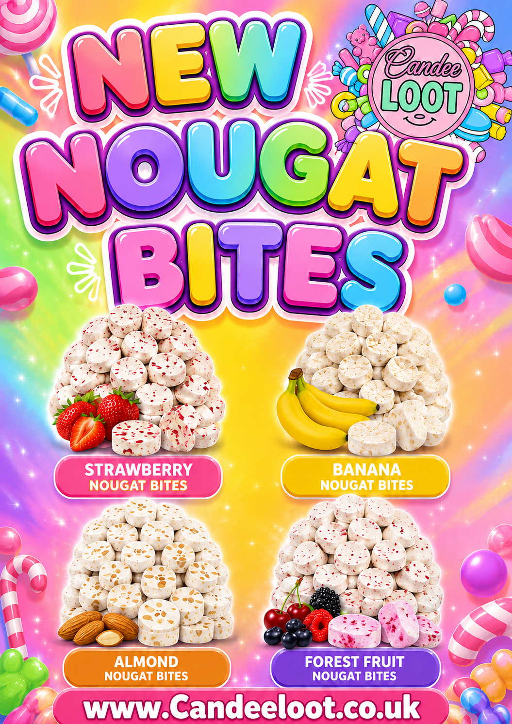 NEW NOUGAT BITES