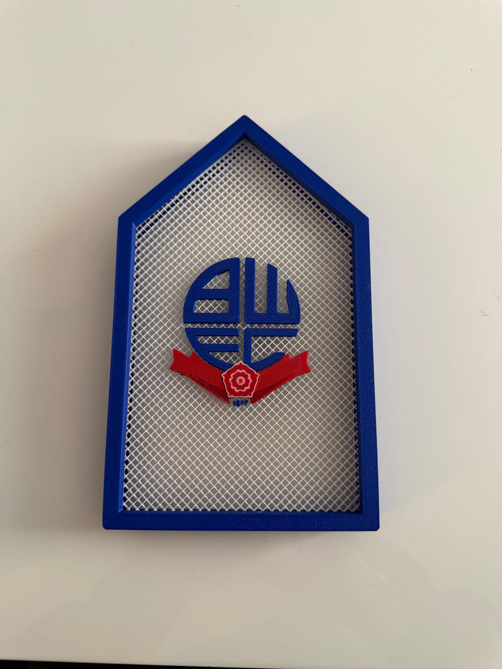 3D printed football badge display