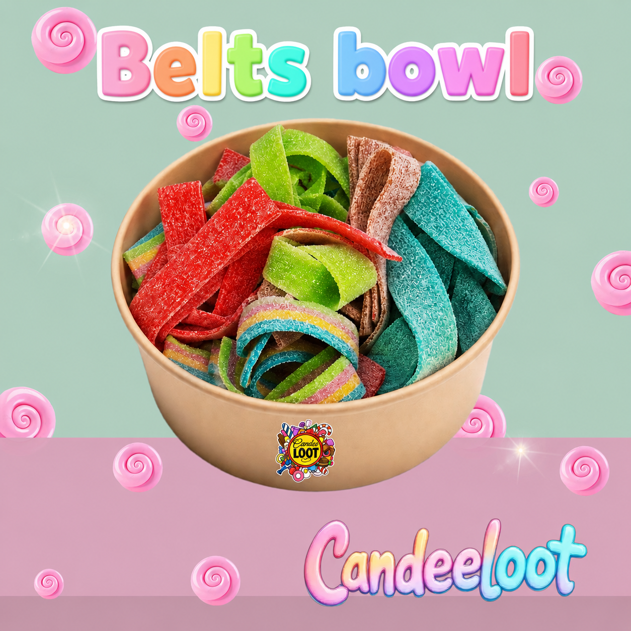 MIXED BELTS BOWL-400G