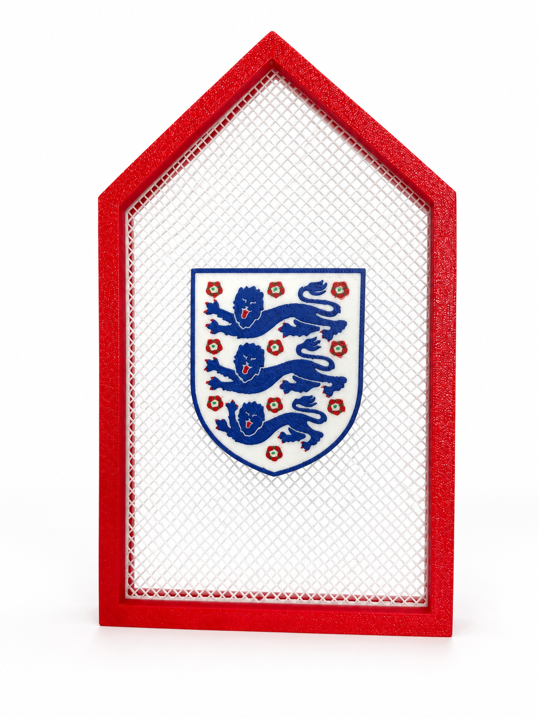 3D printed football badge display-any football team available (max of 4 colours on badge)