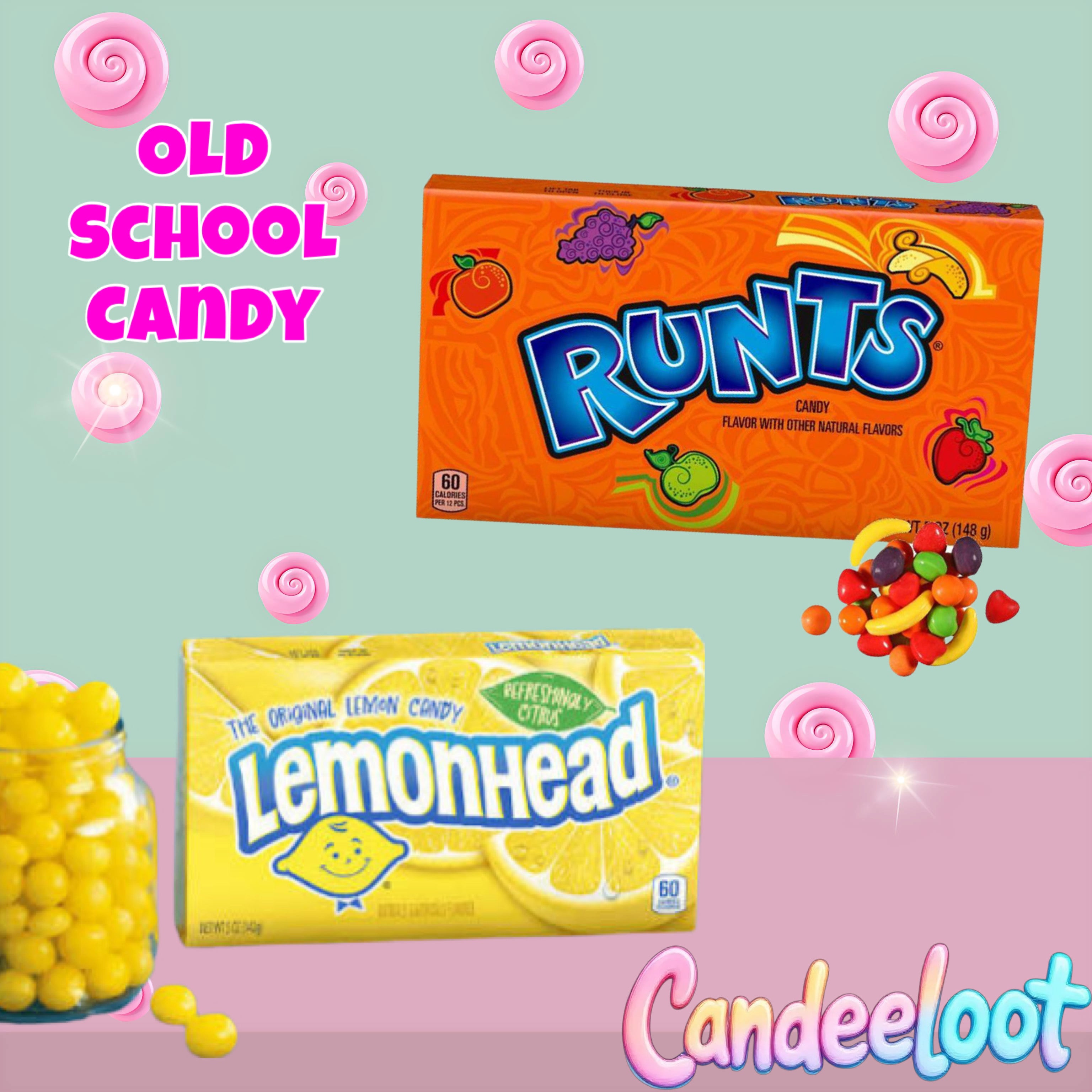 THEATRE SWEET BOX-old school hard candy