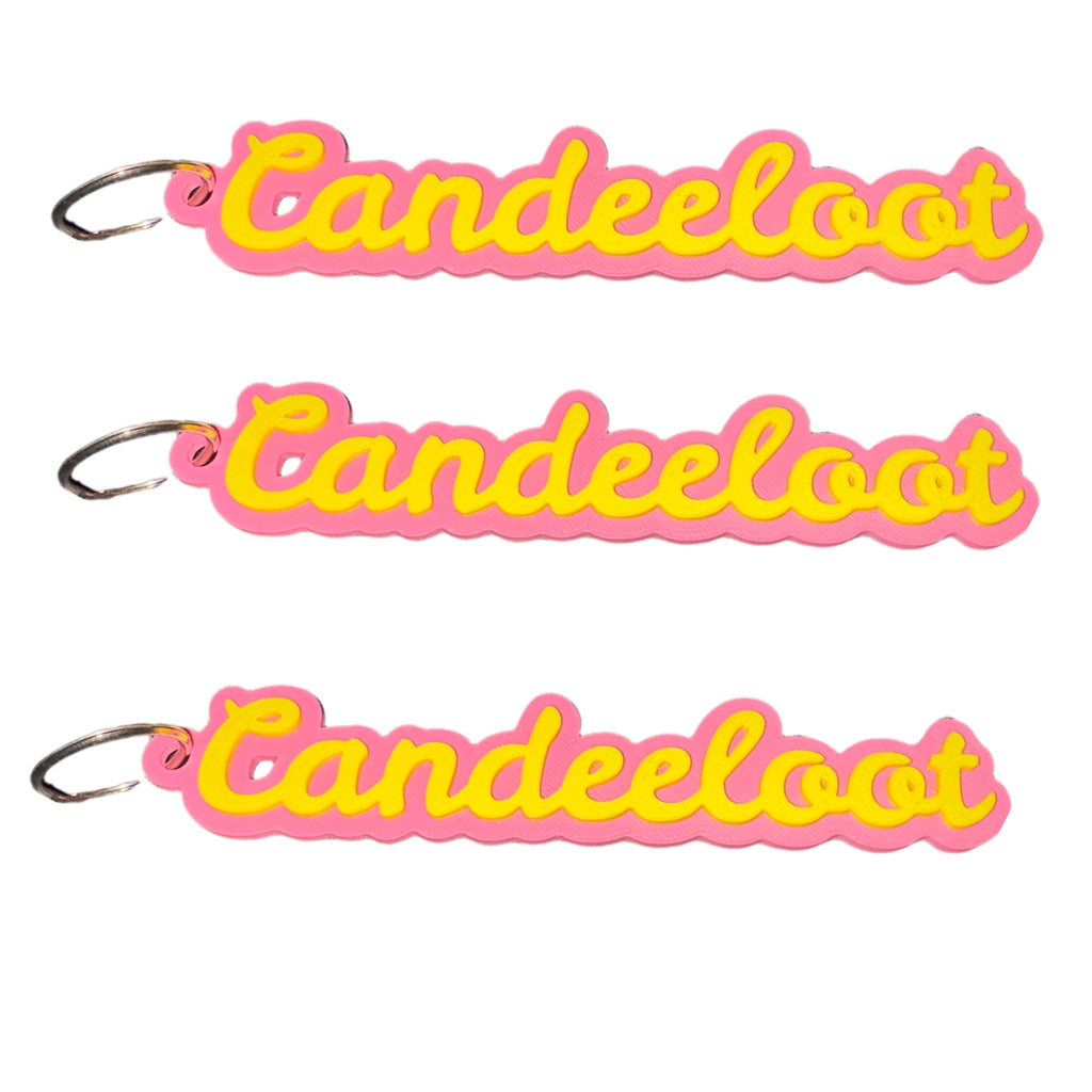 CANDEELOOT KEYRING 3d printed