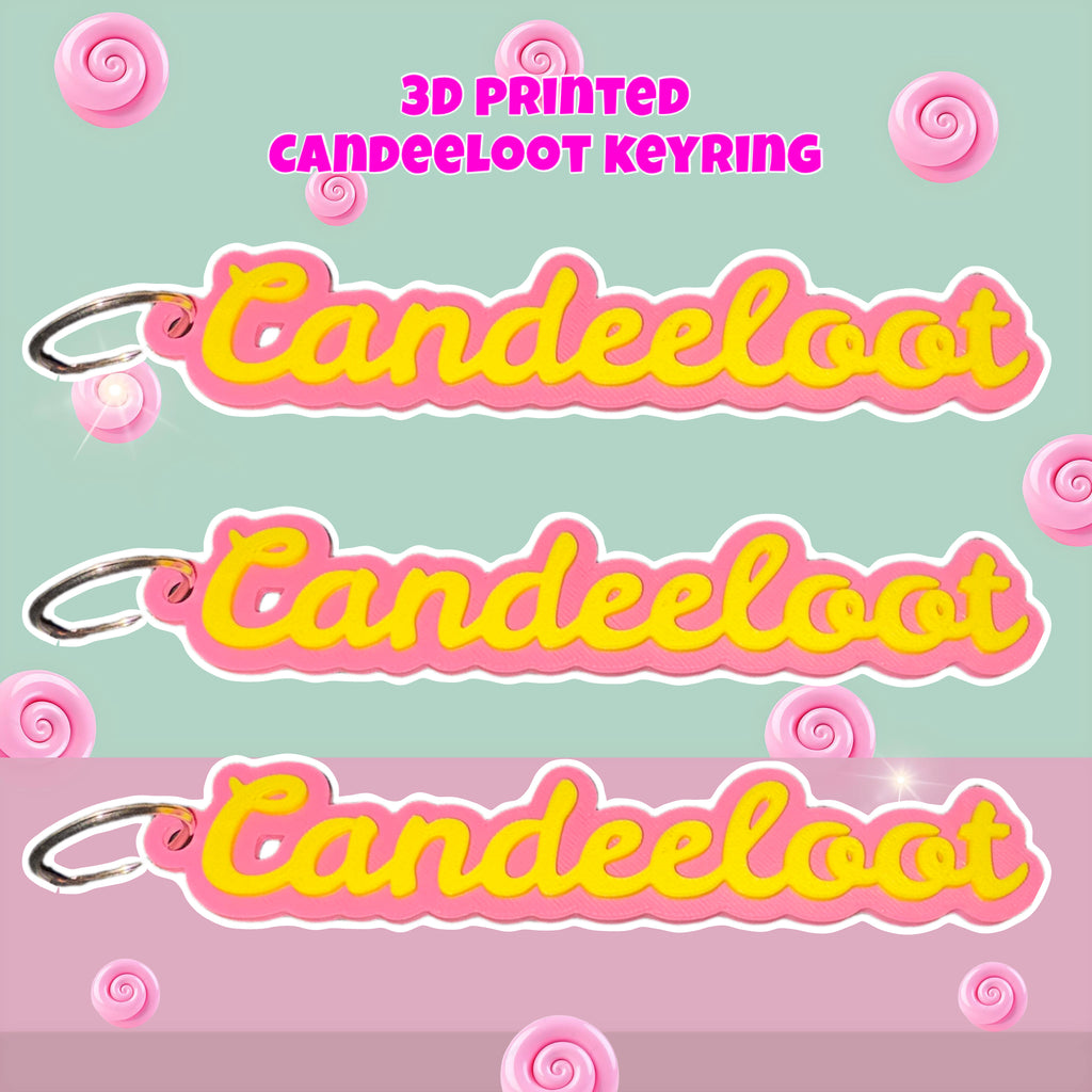 CANDEELOOT KEYRING 3d printed