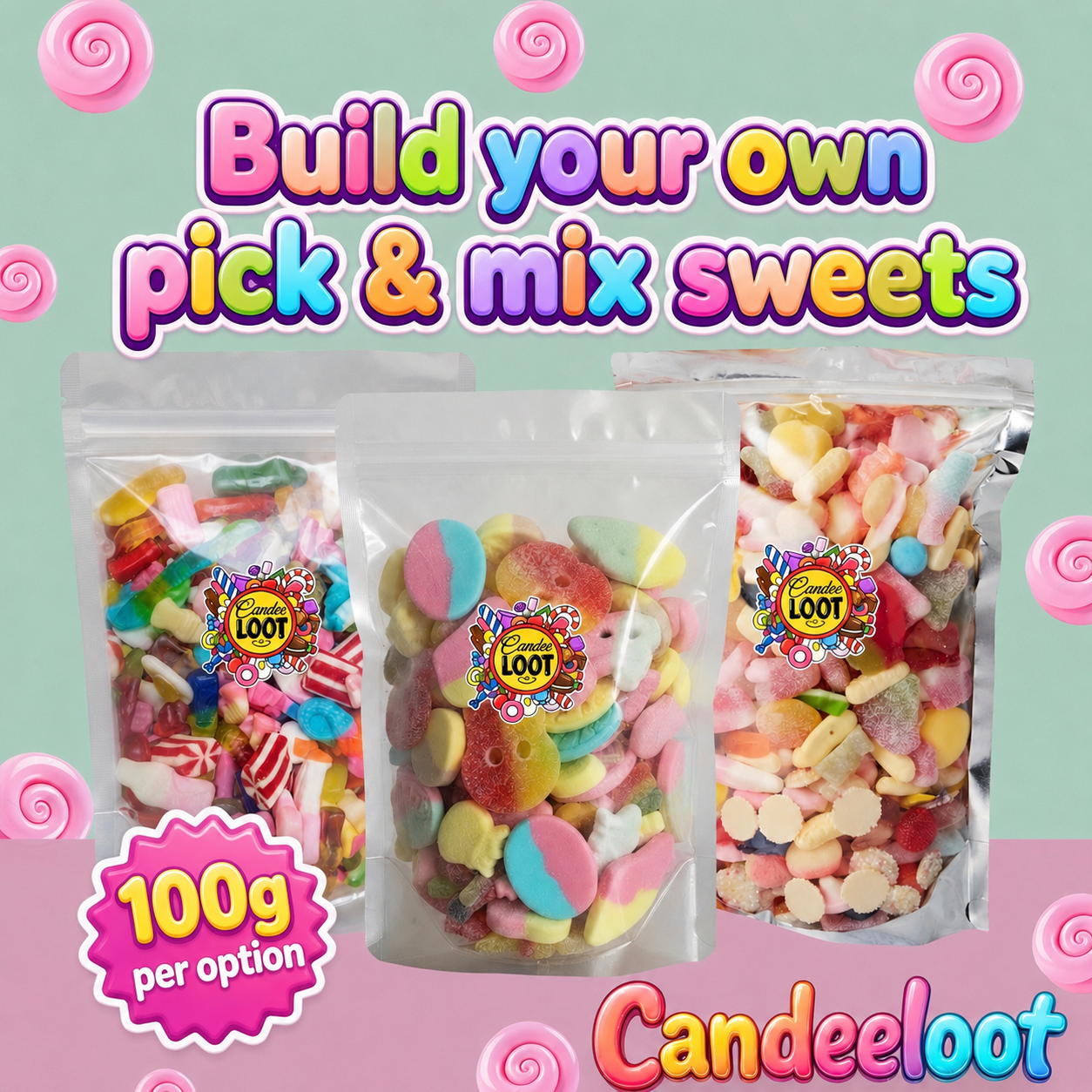 Build your own pick n mix (add minimum of 300g)