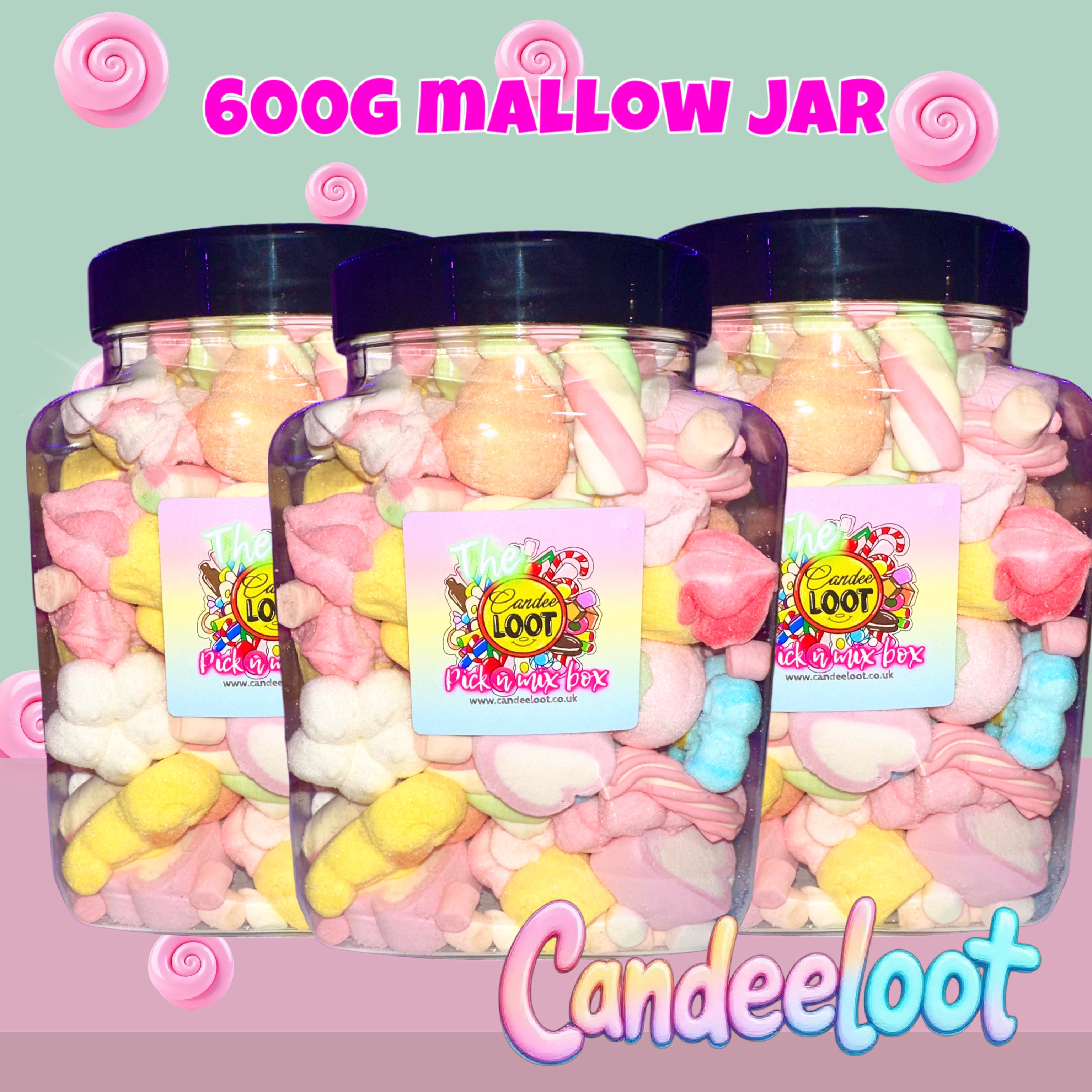 600G MARSHMALLOW JAR
