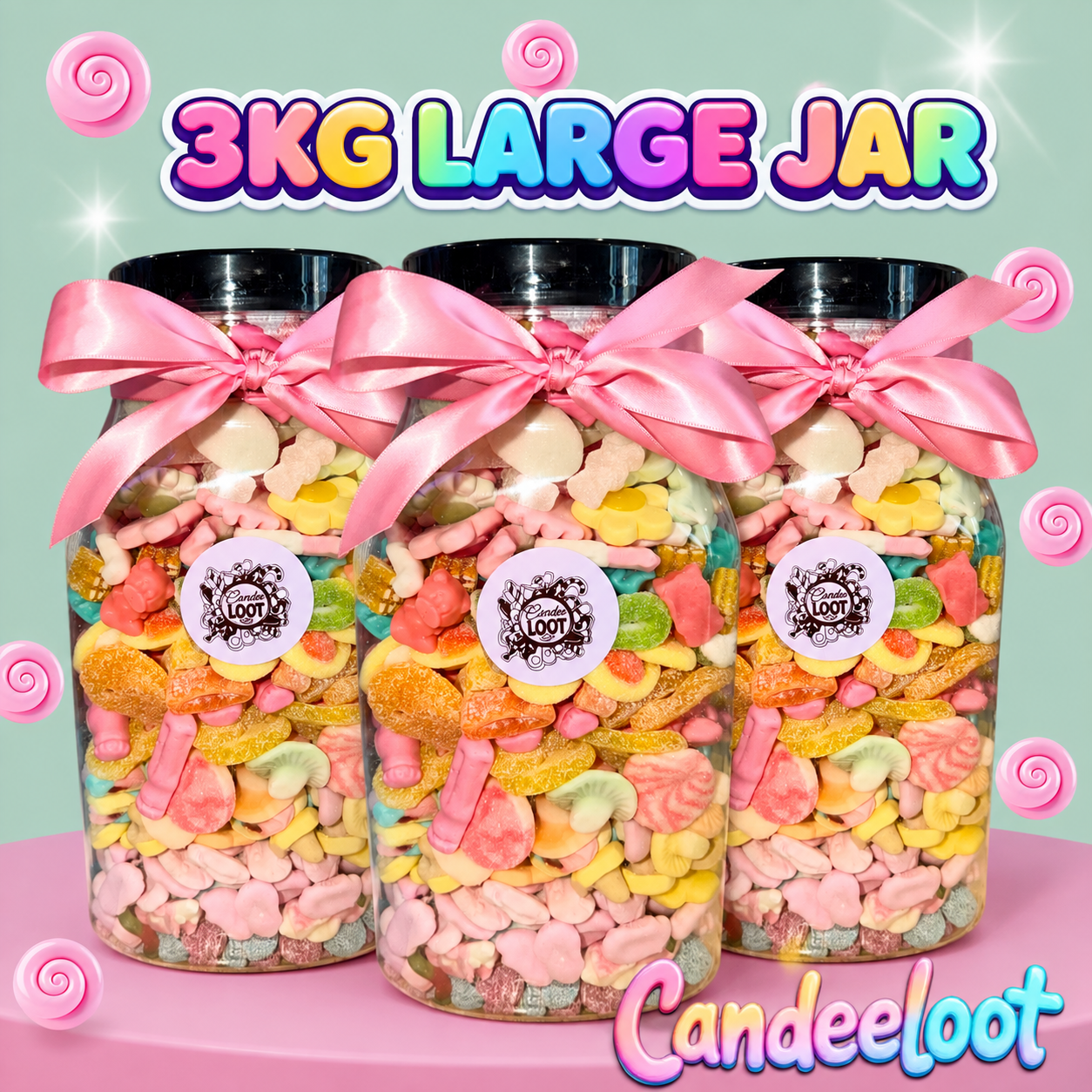 Large Fill a jar 3KG +extra