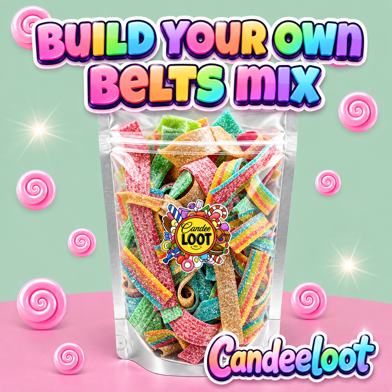 BUILD YOUR OWN BELTS MIX-100g of each option