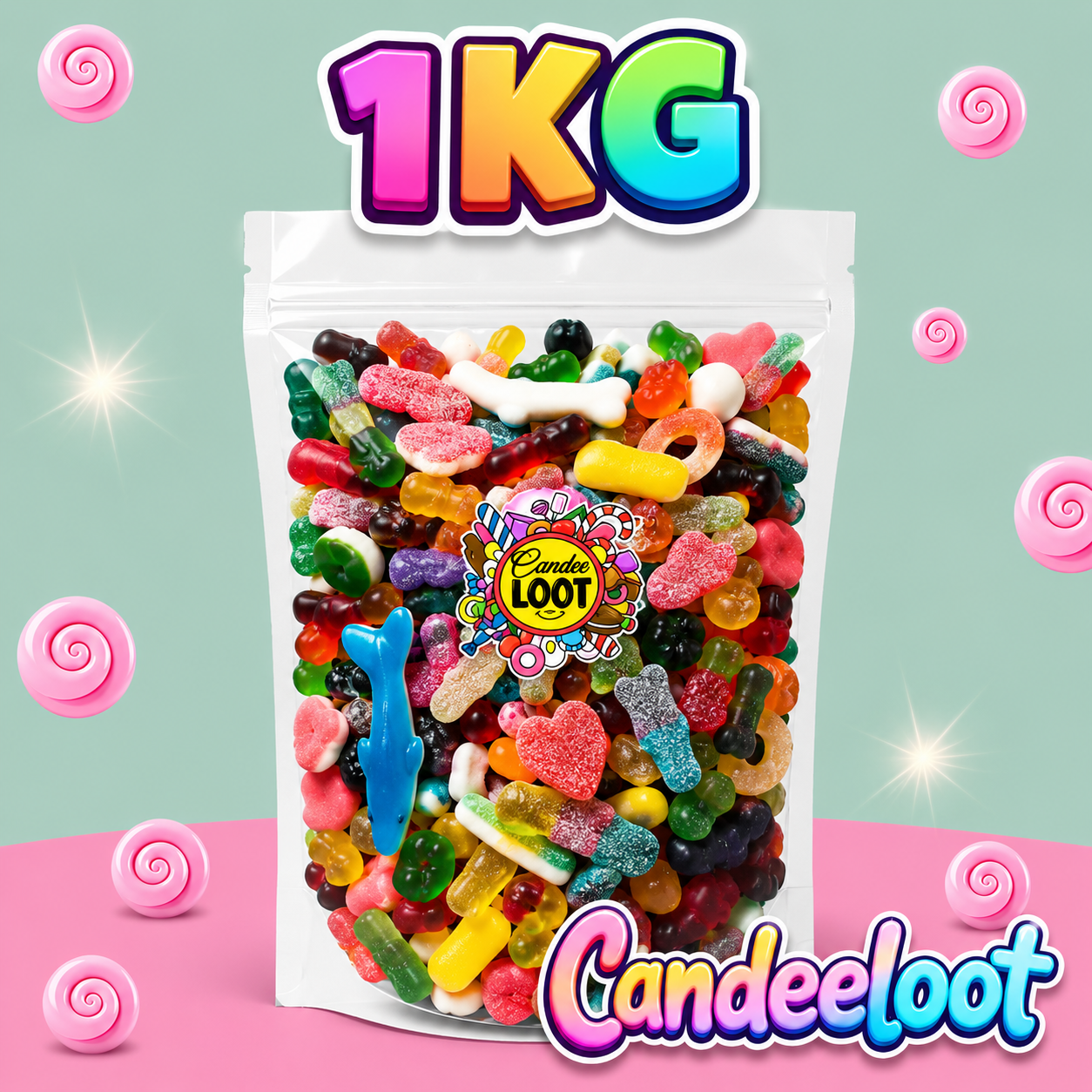 1KG pick & mix sweets (NO CHOOSING)