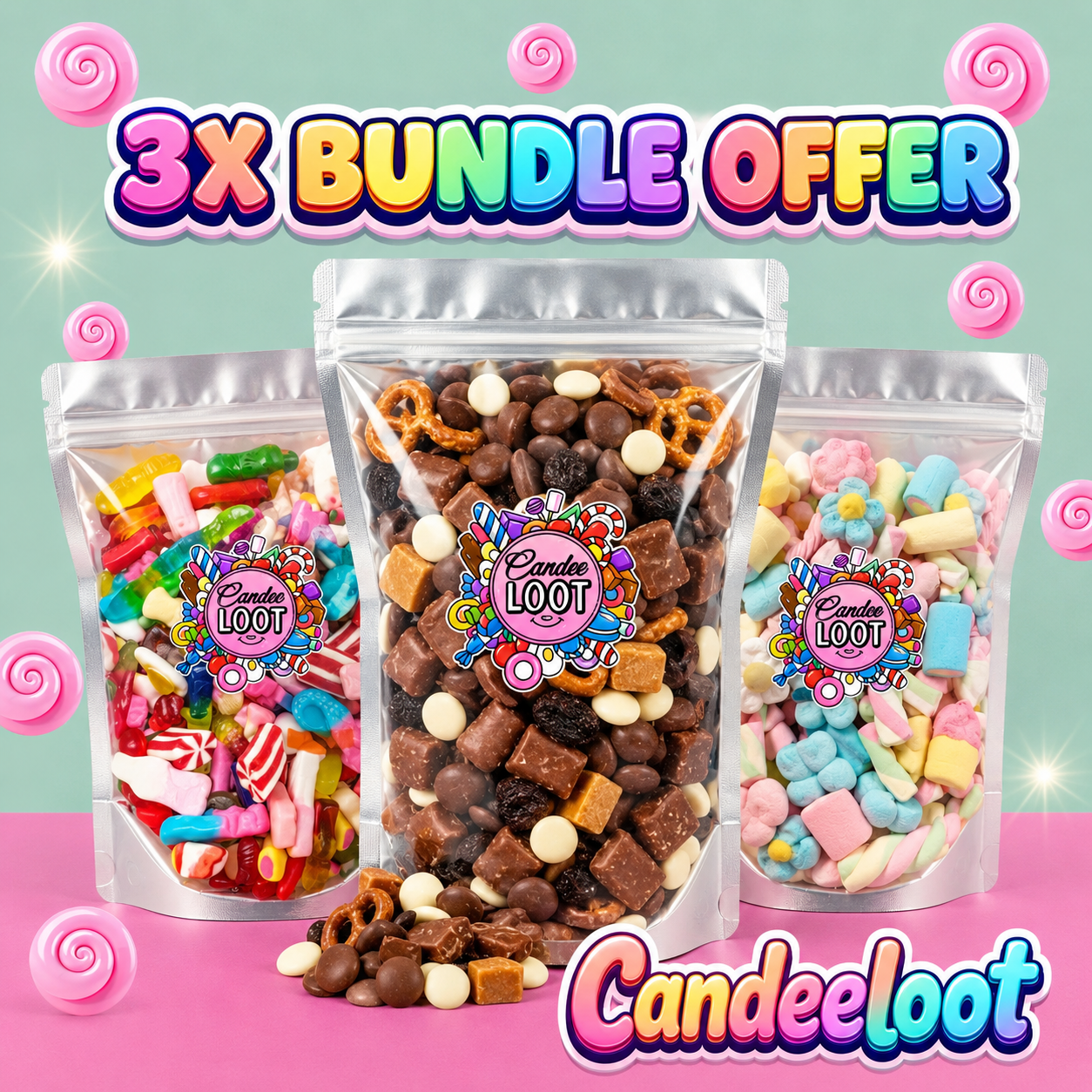 3x 500G random mixes bundle!! (no Swedish)