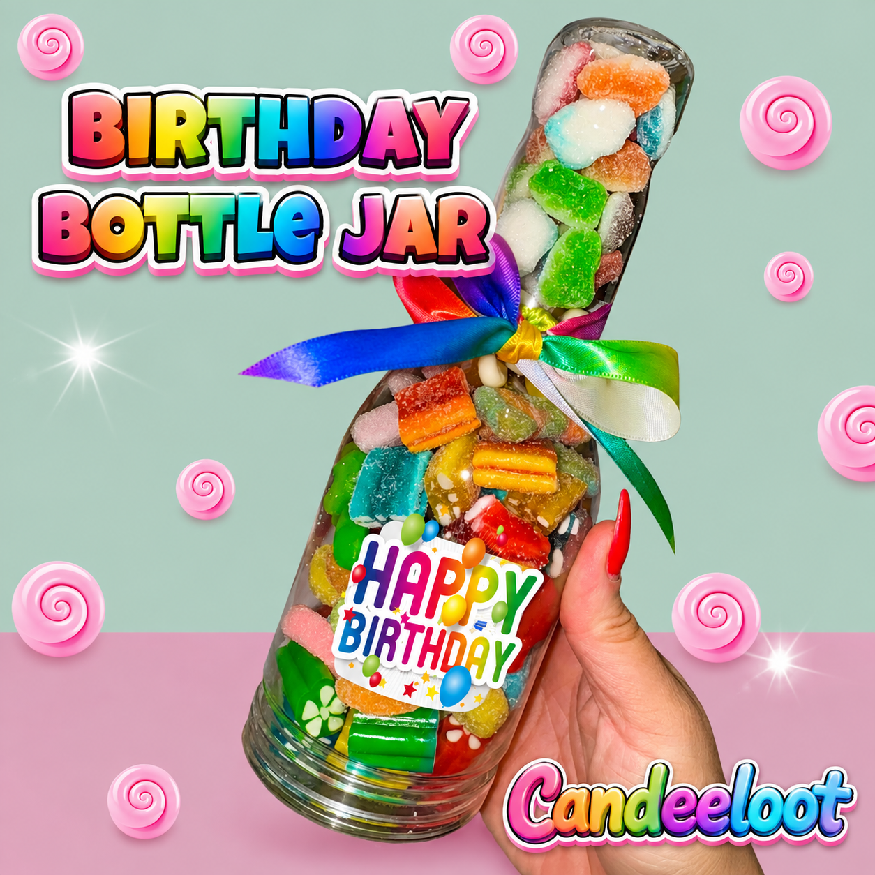 BIRTHDAY BOTTLE JAR