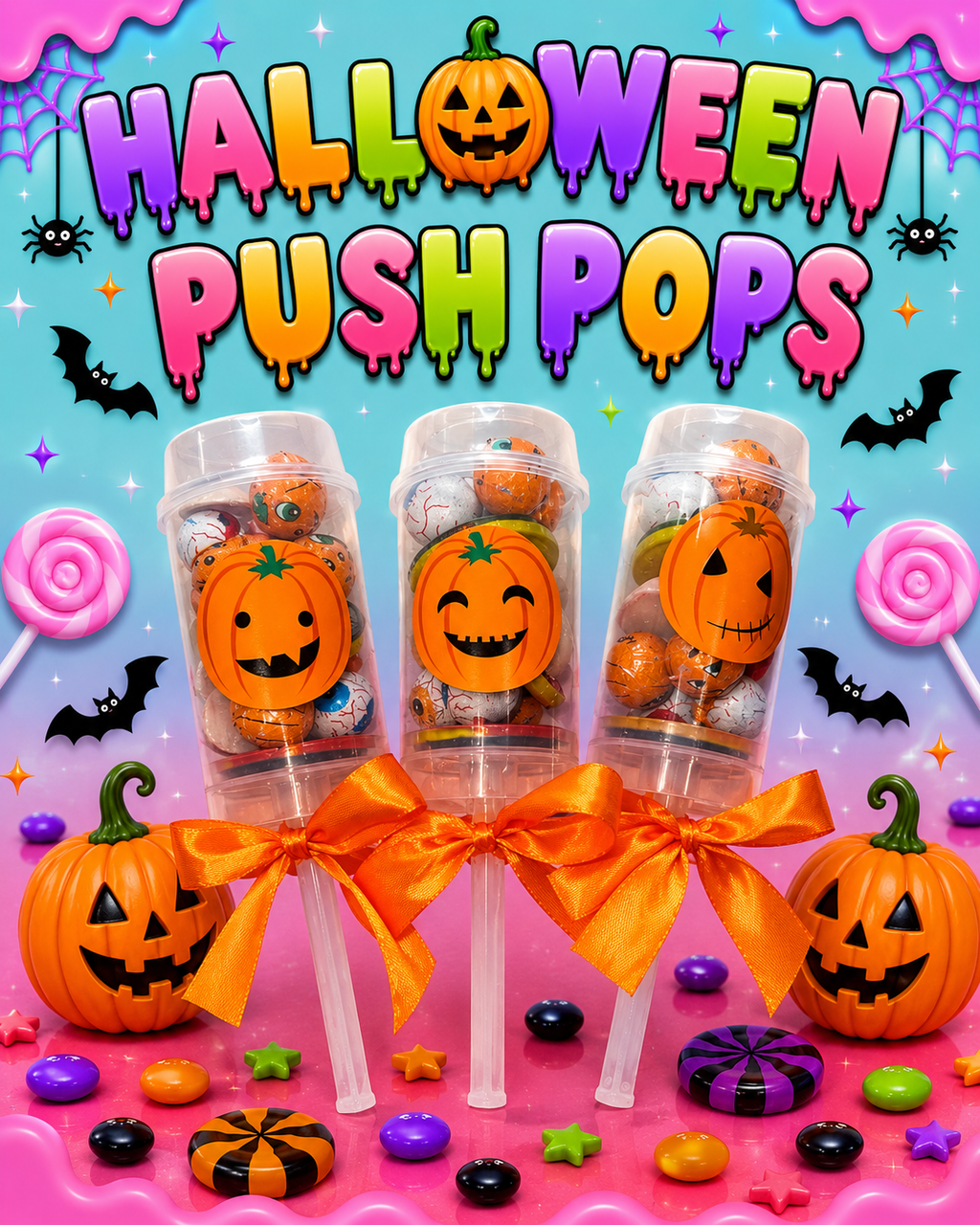 HALLOWEEN CHOCOLATE PUSH POP