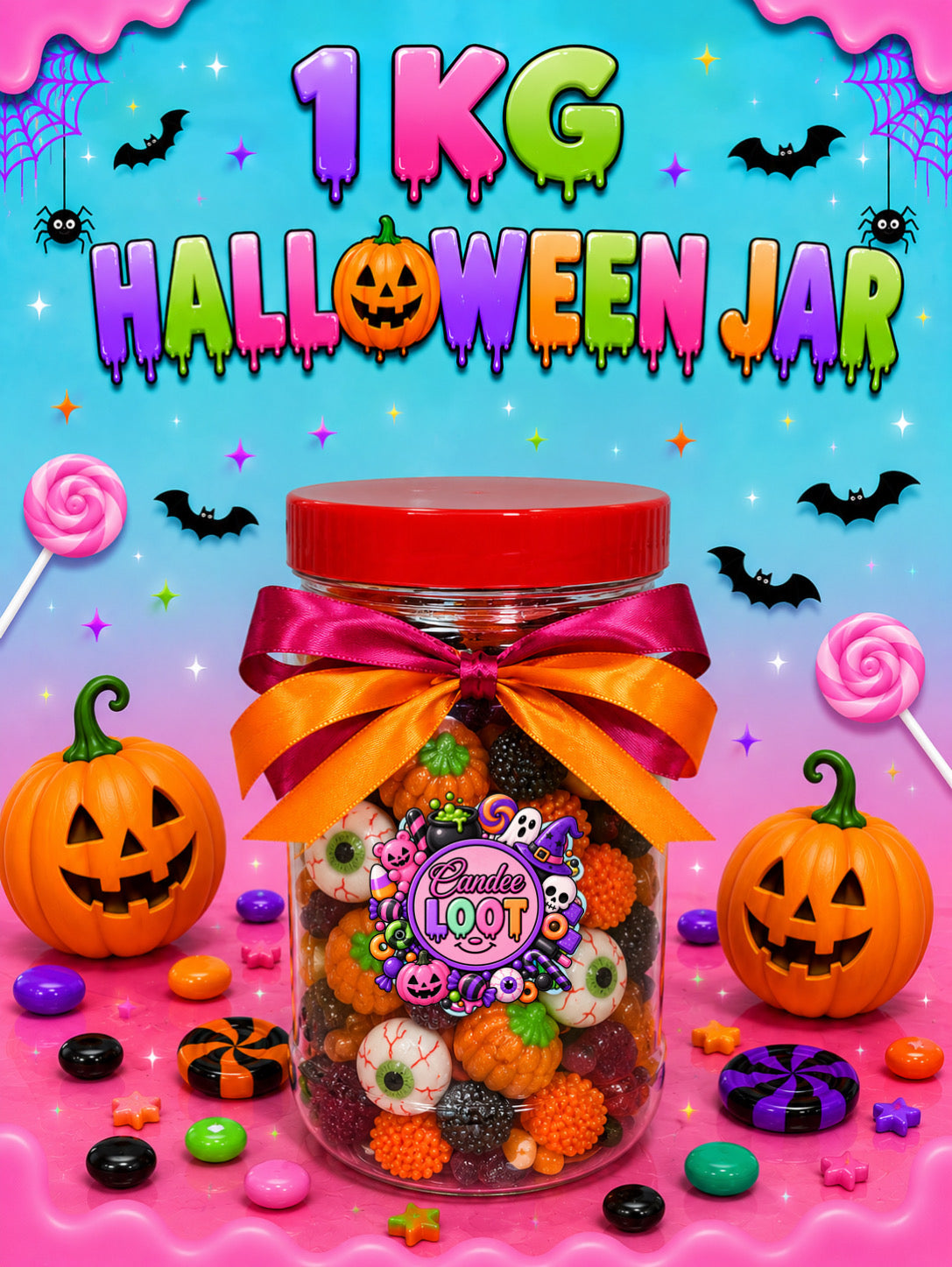 1KG HALLOWEEN JAR