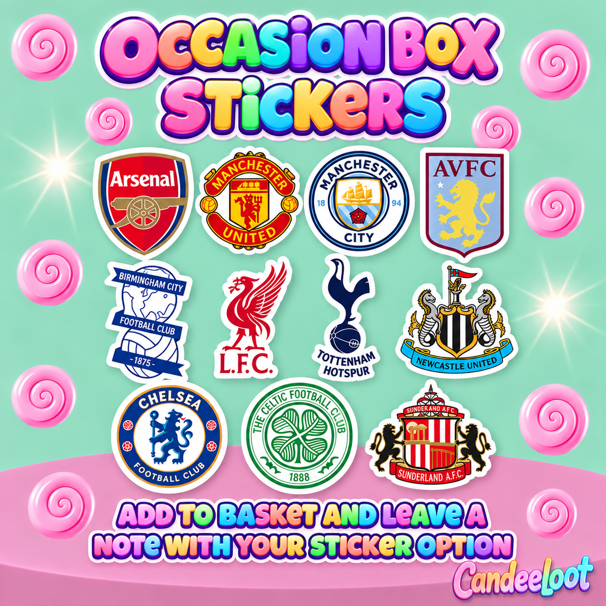 OCCASION BOX STICKER-(Free) add to basket