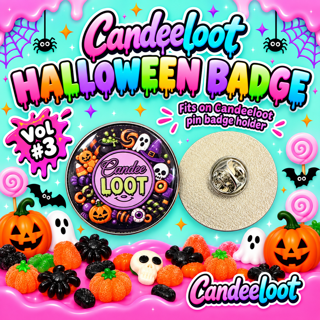 CANDEELOOT HALLOWEEN PIN BADGE VOL#3