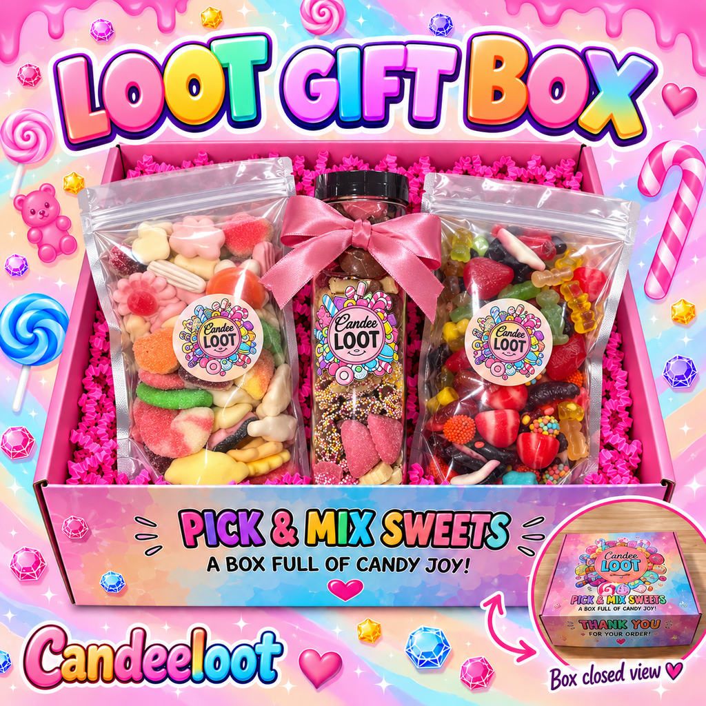 LOOT GIFT BOX BUNDLE- CANDEE TUBE  (No Swedish