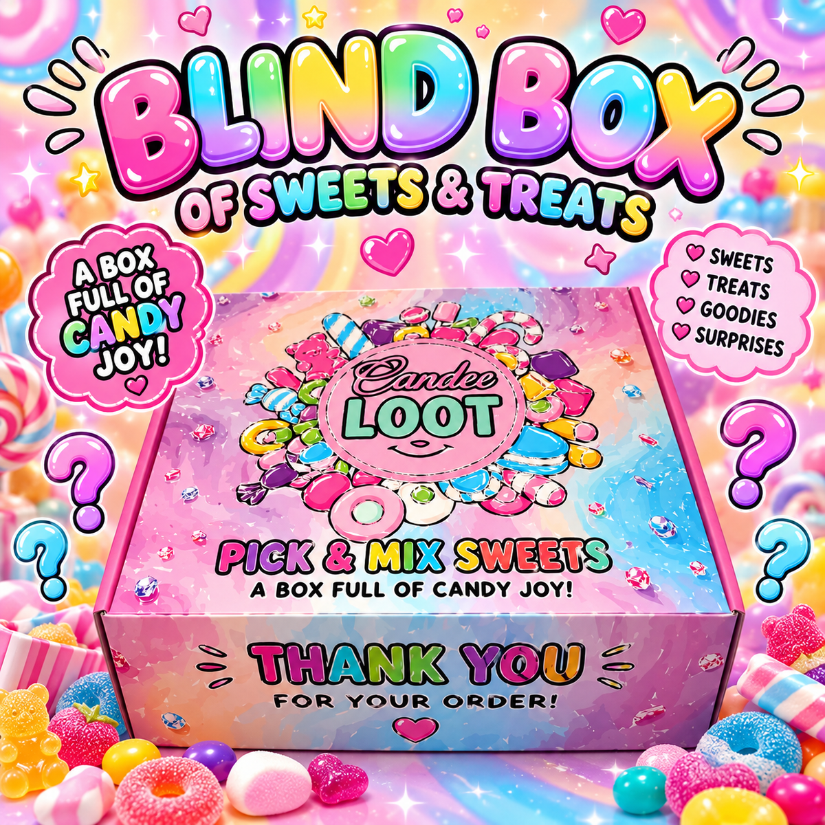 CANDEELOOT BLIND BOX today only!!