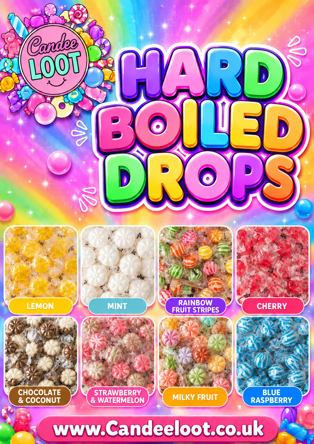 BUILD YOUR OWN HARD BOILED DROPS
