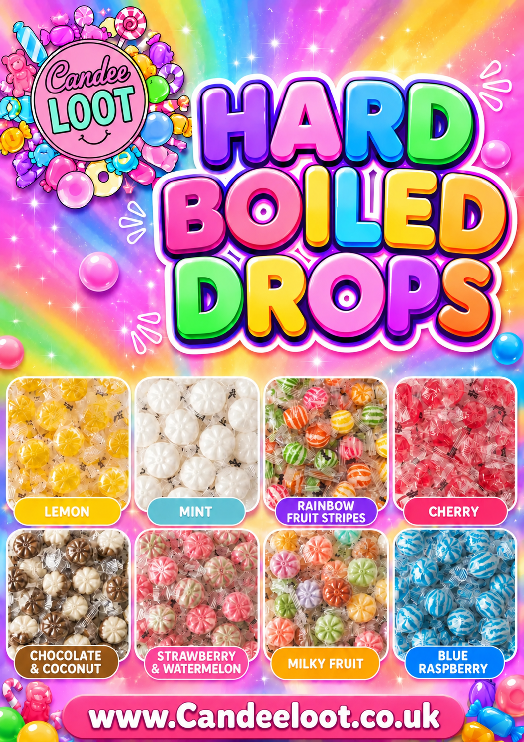 BUILD YOUR OWN HARD BOILED DROPS