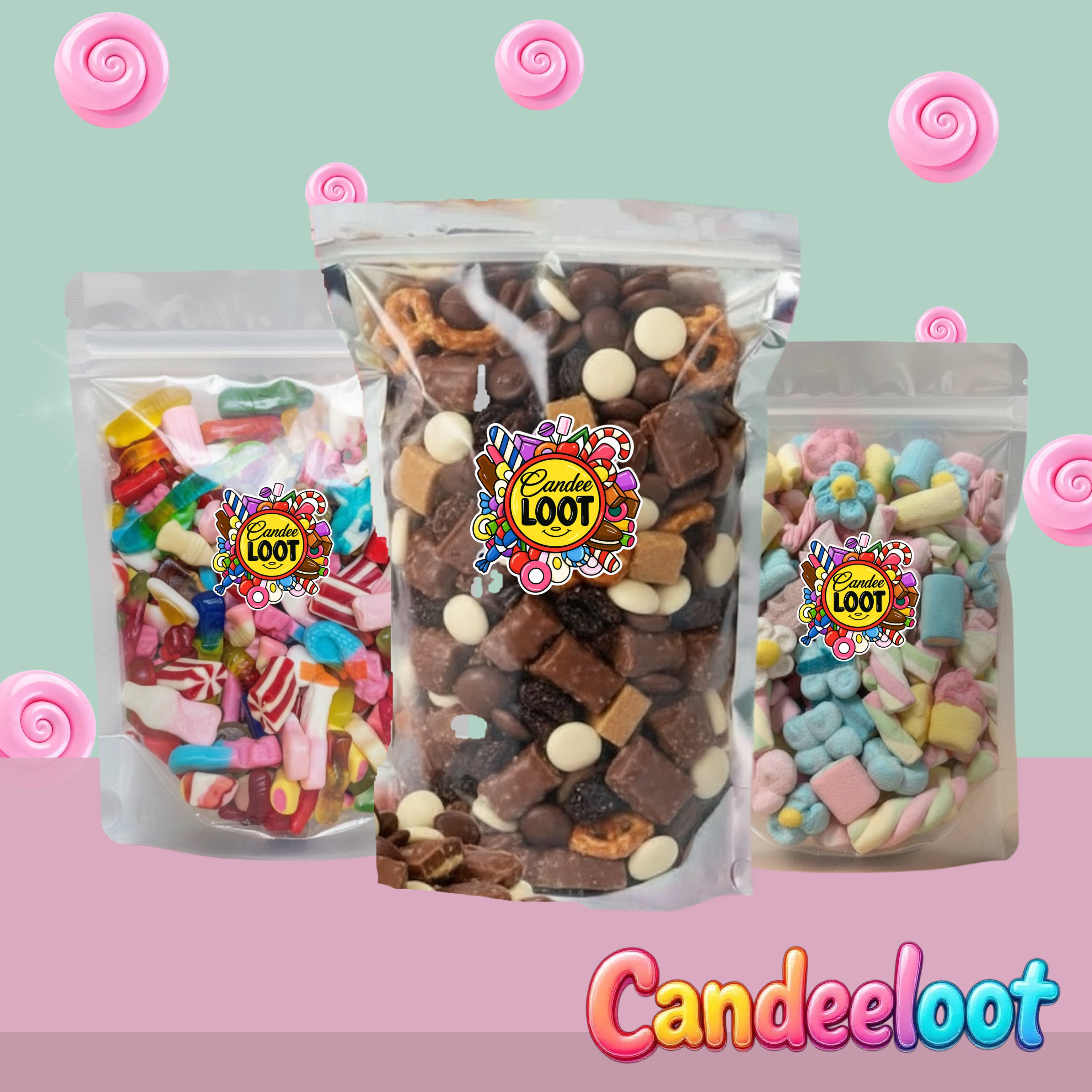 3x 500G bundle deal!!- 500G jelly, 500G fizzy, 500G chocolate